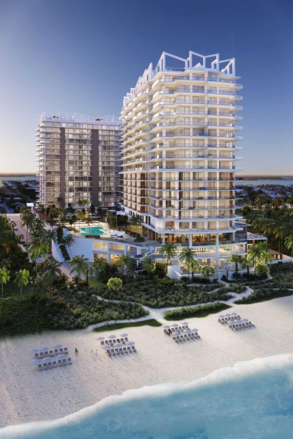Amrit Ocean Resort & Residences has SEVEN ACRES of Atlantic Ocean shoreline! eastern principles meets western luxury. Private balconies and gorgeous ocean and intracostal view or both, Fully upgraded with highest quality material and finishes, 100,000 sf spa to include yoga, meditation gardens and state of the art fitness center. 4 restaurants to include farm to table, beach side service, fine dinning and a cafe. Access to hotel housekeeping and room service. Model now open!