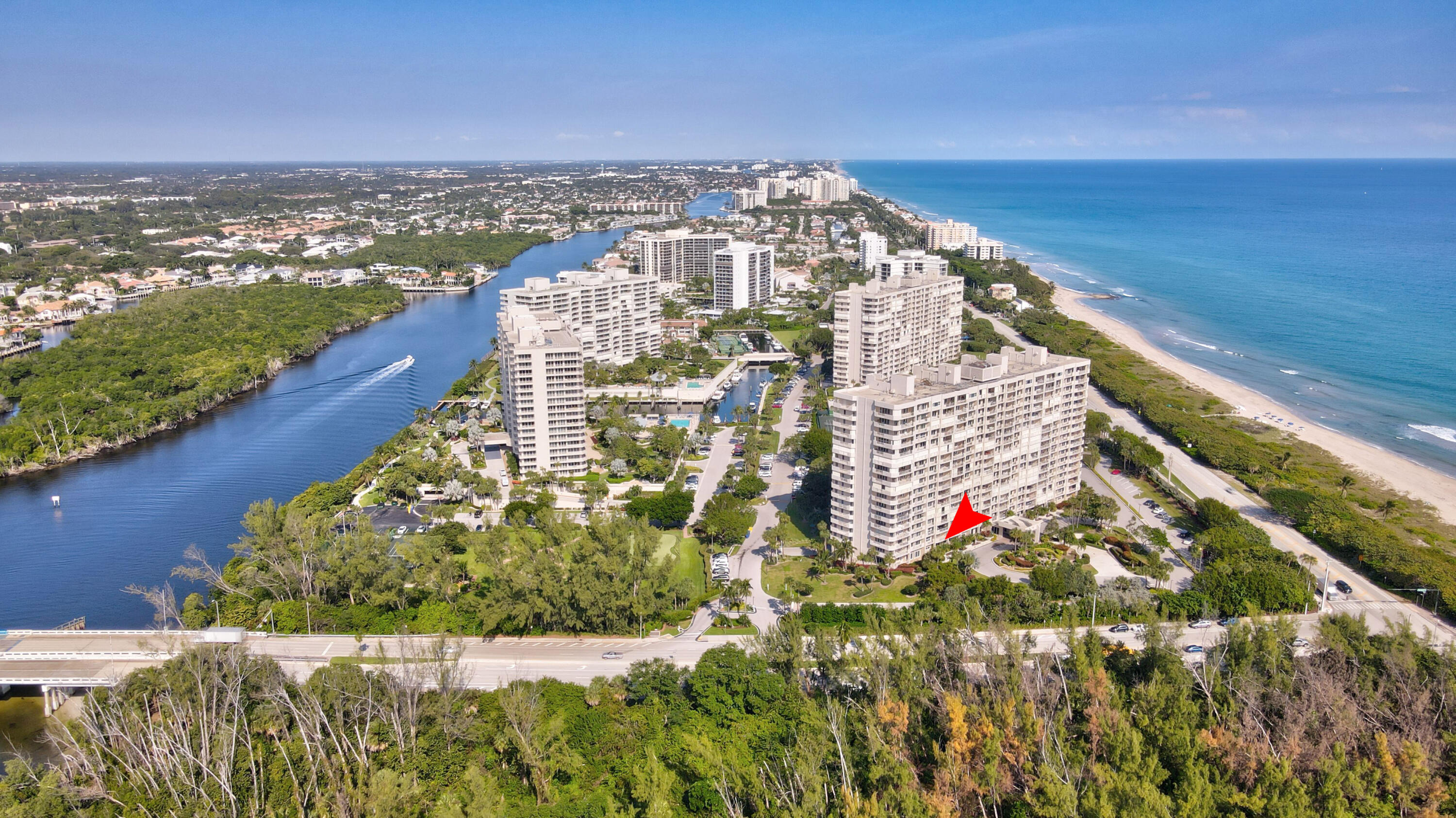 Incredible opportunity to purchase the largest 2 bedroom, 2 full bath, luxury condo available at Sea Ranch Club of Boca. This luxury condo community offers it all; a premiere East Boca Raton oceanfront community on A1A, amenities galore, under-ground parking, a 24 hour manned gate & security, concierge services, private deeded beach access, a boat marina, and 38 acres of lush landscaped grounds! Pet Friendly! This SE facing garden view condo has all newly installed impact glass windows and doors throughout, has been completely beautified with new white paint and trim, and shutters have been removed. Open and bright floor plan with Carrera Marble Master Bathroom, and enormous Master Closet! Move to the sunshine state and make this beautiful, clean canvas, your own! Sea Ranch Club of Boca Offerings:

*Unbelievable East Boca Raton Location - Easy access to major highways, airports, parks, dog parks, shopping, restaurants, arts &amp; culture.

*Gated Luxury Condo Community - Top of the Line Staff

*24 hour Security

*Concierge Services

*Underground Parking

*Ample Guest Parking

*Private Deeded Beach Access - Cabanas, Chairs, and Umbrellas provided by Community - Golf Cart Access

*5 Pools within Community

*5 Tennis Courts

*2 Pickle Ball Courts

*ShuffleBoard

*Billiards

*Ping Pong

*Gyms/Fitness Centers

*Clubhouse

*Grills/BBQ Areas

*Saunas

*4 Whirlpools/Hot tubs

*Marina

*Putting Green

*38 Acres of Landscaped Grounds

*Dog Park

*Party Room

*Library

*Card Rooms/Game Rooms