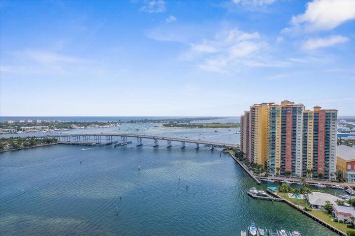 Are you ready to experience everything sunny South Florida has to offer? This is your opportunity! This condo is conveniently located on the intracoastal with breathtaking ocean views in almost every room of the home. It is located 5 minutes away from the beach and 15 from downtown. This 3 bedroom, 3.5 bathroom condo has been renovated with porcelain tile, crystal chandeliers, brand new ac unit and it is fully furnished! The 85in televisions, and Beautyrest Black mattresses are also included so just bring your bags as it is move in ready. Amenities included are the pool, jacuzzi, BBQ grills with ocean views, tennis court, gym, clubhouse with saunas, resident activities in the lobby, complimentary valet parking and more.