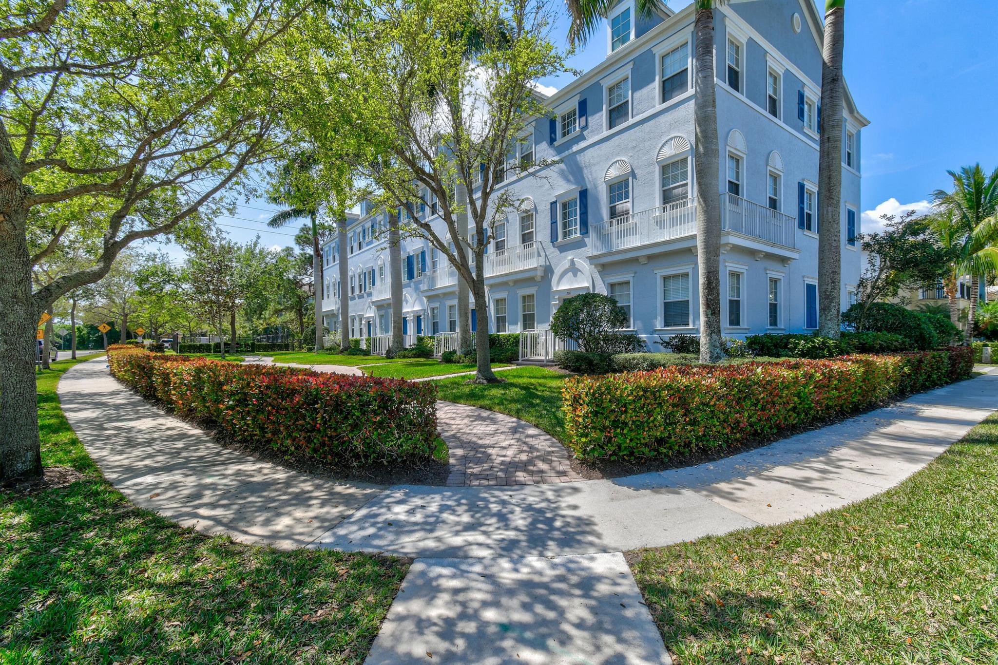 Location, Location,Location!!!! 2-bedroom townhouse with office/den, that can be converted into third bedroom in the heart of Jupiter, located in A-rated school district, close to shopping, restaurants and beach. This townhouse is overlooking partial lake and offers 2 bedrooms, 2 full bathrooms and a half bath, eat-in, updated kitchen, washer & dryer, 2 car garage. AC and water heater have both been replaced in 2017. Hurricane impact windows and door on the second story, panels on ground floor. Pet friendly neighborhood with community pool, tennis and playground.