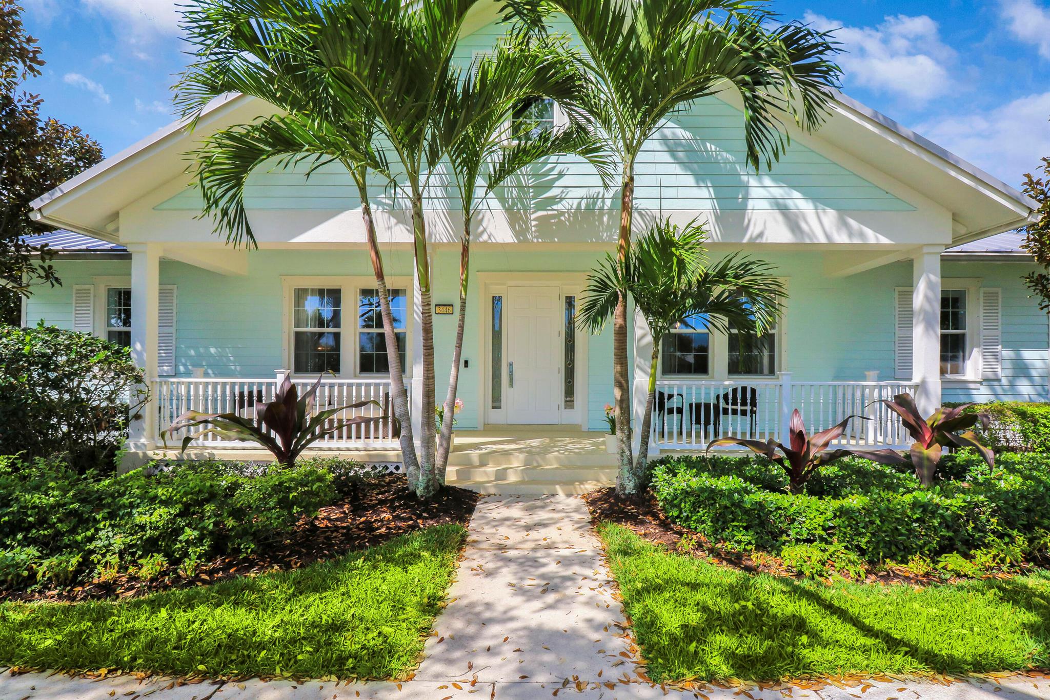 Indulge in the ultimate blend of charm and convenience in the highly sought after Key West community of Mallory Creek in Abacoa. This stunning home flooded with natural light boasts 5 bedrooms, 4 bathrooms all on one level, hard wood flooring, newer appliances and an inviting tranquil lake view from your front porch. The fifth bedroom offers a private suite with a separate entrance, perfect for guests or as a separate office. Residents enjoy access to premier amenities including 2 heated pools, a gym, billiards room and clubhouse. Embrace the quintessential Florida lifestyle in this exceptional residence all within a stones throw of Abacoa's boutique shops, restaurants, live entertainment, Roger Dean Stadium, pristine Jupiter Beach, Jupiter A rated school district and much more.