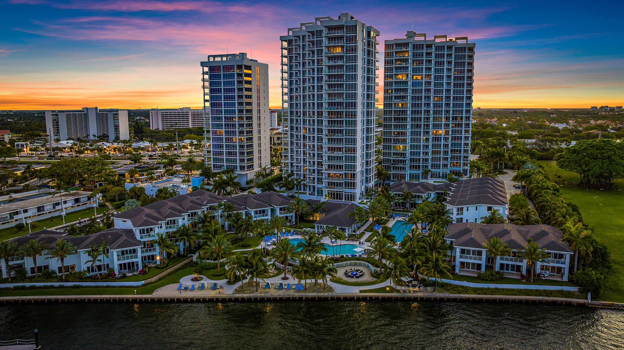 BEAUTIFULLY UPDATED AND DECORATED 9TH FLOOR CORNER RESIDENCE WITH STUNNING PANORAMIC VIEWS OF THE INTRACOASTAL, OCEAN, MARINAS AND CITY LIGHTS. ELEVATOR TAKES YOU DIRECTLY TO YOUR PRIVATE FOYER.  WONDERFULLY APPOINTED THROUGHOUT WITH DESIGNER FINISHES WHICH INCLUDE LARGE TILE FLOORS, CUSTOM LIGHTING, WINDOW TREATMENTS. ISLAND KITCHEN, NEW CARPETING. ABSOLUTELY WONDERFUL FINISHES AND COLOR SCHEMES CREATE AN INVITING SPACE WITH THE OPTION OF 3 FULL BEDROOMS OR 2 BEDROOMS WITH AN AMAZING OFFICE SPACE . THE MASTER BEDROOM IS A TRUE RETREAT WITH BEAUTIFUL VIEWS AND AN EXQUISITE MASTER BATHROOM WITH DUAL SINKS, WATER CLOSET, SPA TUB AND SPACIOUS CUSTOM CLOSET WITH BUILTINS. THE KITCHEN IS ACCENTED WITH A LARGE ISLAND WITH SEATING AND DECORATIVE RANGE HOOD.
