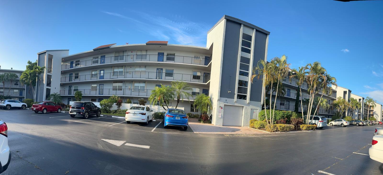 Gorgeous condo overlooking the water! Villages of Oriole Deauville.  Gated Community and brand new clubhouse.  55+ age.  Close to shopping, entertainment, restaurants, salons.  New A/C Unit installed on 12/2023.  All appliances included. Vacant on lockbox, show anytime!  SELLER PAYS ALL ASSESSMENTS!!!