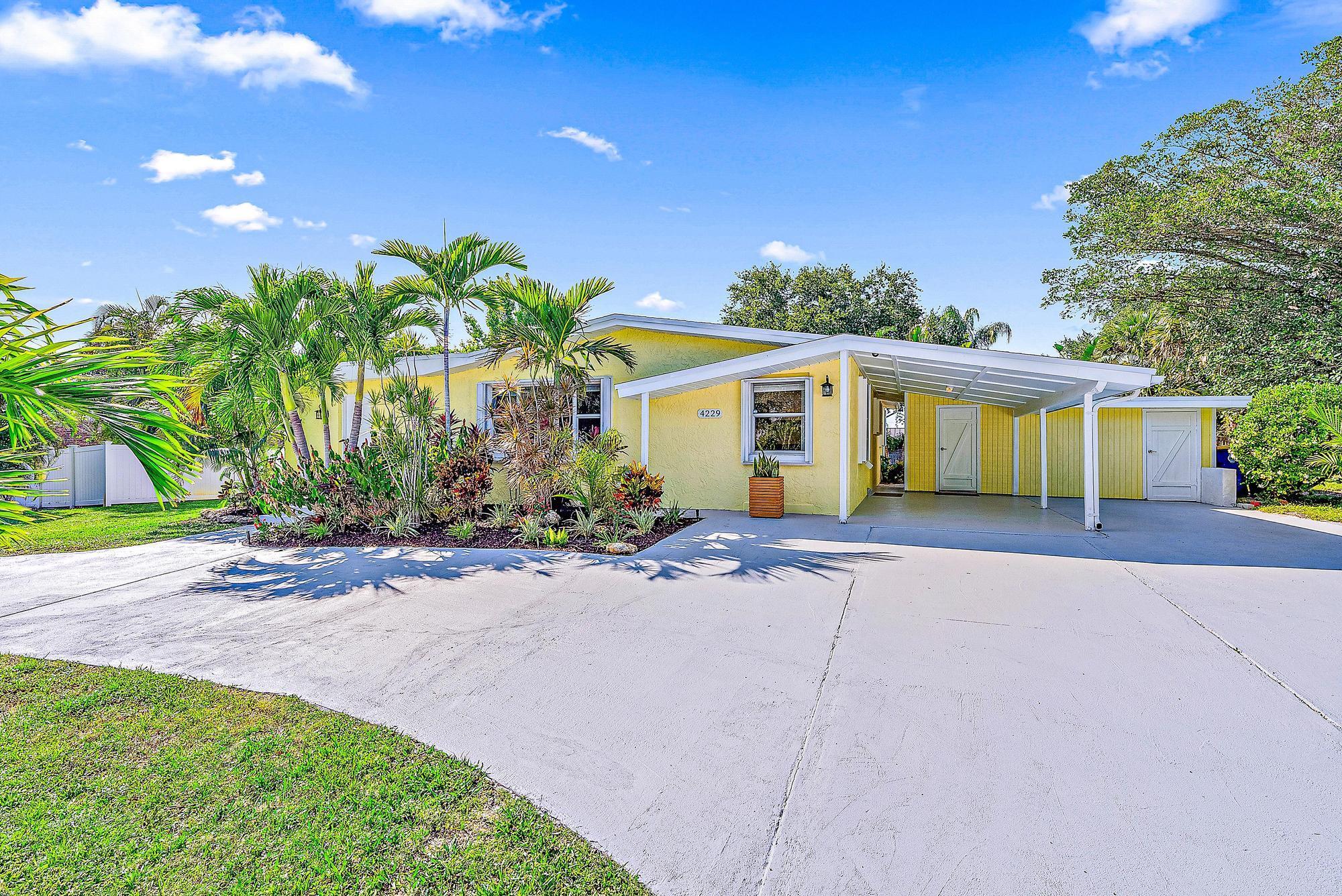 Renovated Gem in Highly Coveted Stuart Location, across the street  from Sandsprit Park & no HOA! Nestled on a small, quiet street off SE St Lucie Blvd, this updated 2 bed 1.5 bath home offers a blend of modern comfort and serene surroundings.  Boasting a new roof, AC Unit, septic & spacious layout, this residence is a rare find in one of Stuart's most sought-after areas.  As you step inside, you're greeted by a bright and airy living space...the kitchen features updated appliances and ample storage.  The bedrooms are cozy retreats, with plenty of natural light and closet space.  One of the highlights of this home is its huge backyard, offering plenty of space for your toys and possibility of adding a pool.  Make it your own private oasis! Located just across the street from Sandsprit Park, you'll enjoy easy access to the park's amenities, including boat launches and waterfront views.  With no HOA, you have the freedom to make this home your own.  Don't miss out on this hidden gem in Stuart.  Schedule a showing today and make this your dream home!