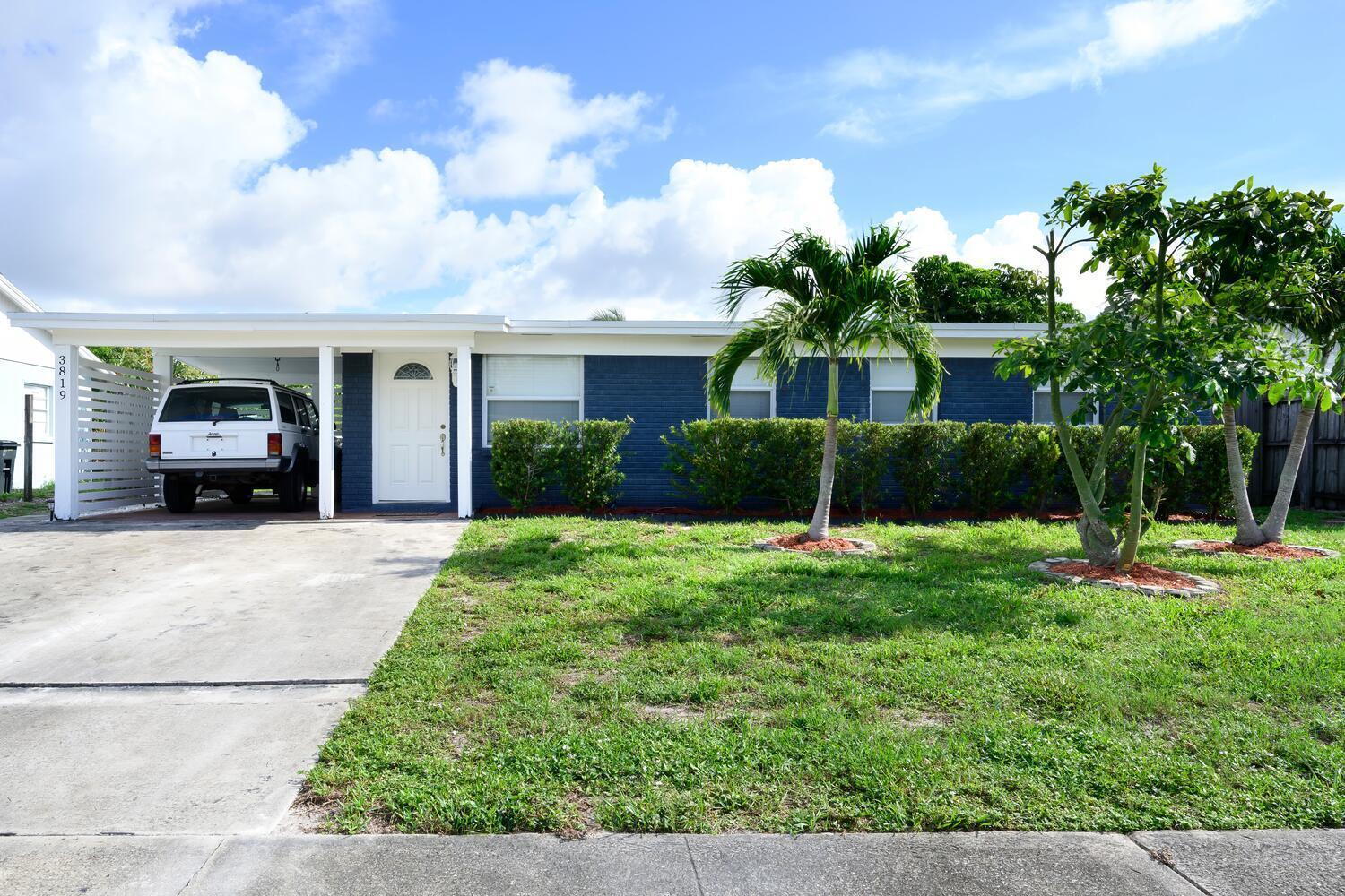 HOME SWEET HOME! Nestled in Palm Beach Gardens sits this charming 3 bedroom house with a fully fenced yard. Step into this radiant and inviting home, where natural light floods every room. Newer roof 2017. Newer AC 2yrs. New dishwasher and fully renovated. This home features a newer sleek stylish kitchen and bathrooms. Freshly painted throughout. It has an open and airy layout. Bright and spacious bedrooms, Ready for its new homeowner. This home has vinyl floors throughout, a white kitchen cabinets and quartz countertops and stainless steel appliances. Complete with a washer and dryer. No Hoa! Bring your truck, boat, or RV. Fully fenced yard with room for a pool. Excellent A+ rated schools. And family oriented neighborhood. Conveniently located, Palm Beach Gardens is a premier location known for its upscale lifestyle and vibrant community! This property is close to everything. 5 minutes from the beaches, the Gardens Mall, PGA National Golf Course, Bert Winters Park, and a quick drive to Clematis, the Kravis Center, and PBI Airport. Close proximity to shopping, restaurants, hospitals, Greenmarket, museums and festivals. This property won't last, submit your offer today!