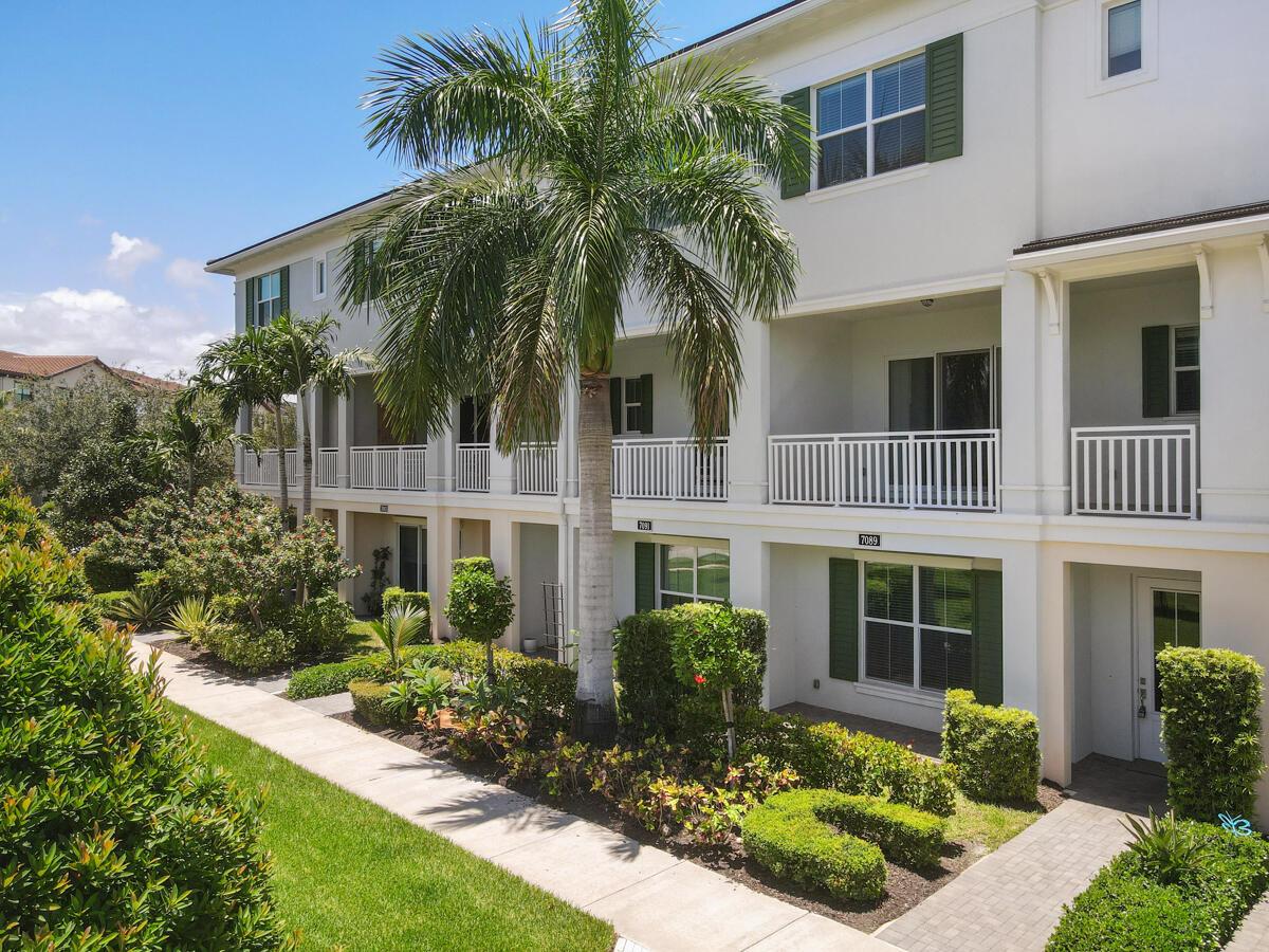 Perfectly Located Is This 2017 CBS,3 Bedroom + Den, 3.1 Bathroom, Large 2 Car Garage Townhouse In The Heart Of Palm Beach Gardens; ALTON. Step Inside To Find NO CARPETS & Unto the Neutral Tile Floors Throughout the Main & 2nd Level. On Main Level You Have the Den, Full Bathroom & Storage. On the 2nd Level, You Will Find The Living Room & Dining Room Plus Spacious Kitchen With Plenty Of Wood Cabinetry, Extended Cabinets, Granite Countertops, SS Appliances, Large Pantry, Half Bath & Large Walk Out Balcony. Complete IMPACT WINDOWS & DOORS. On the 3rd Level, You Will Find Wood Floors Throughout. The Generously Sized Master Bedroom Offers Dual Walk In Closets. Large Master Ensuite Bathroom With Dual Sinks & Standup Shower. 2 Nicely Sized Bedrooms With The Upstairs Laundry Room For Convenience
