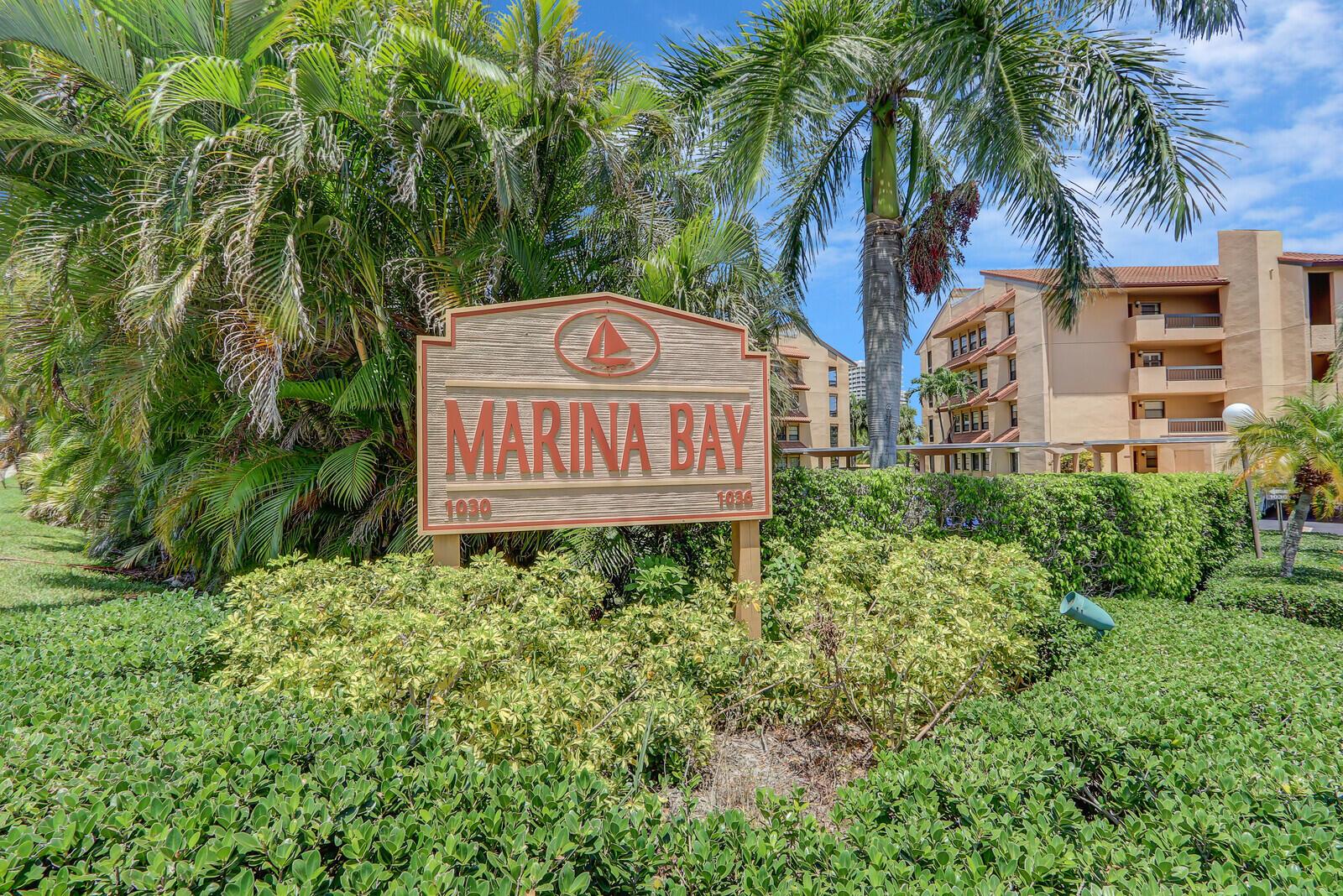 Stunning water & marina views from this beautiful 2bd/2ba third floor condo. This community offers a prime location with captivating marina views. Inside you'll find a spacious floor plan flooded with natural light. The large eat-in kitchen, complete with a full-size washer and dryer, makes daily living convenient and enjoyable. Step out onto the oversized covered patio, complete with a storage closet, and savor the picturesque water and marina views. Parking is a breeze with your assigned covered parking spot, and there's ample guest parking available. Additional features of this fantastic property include extra storage space, accordion shutters for added peace of mind during storms, and the convenience of having everything you need close by.