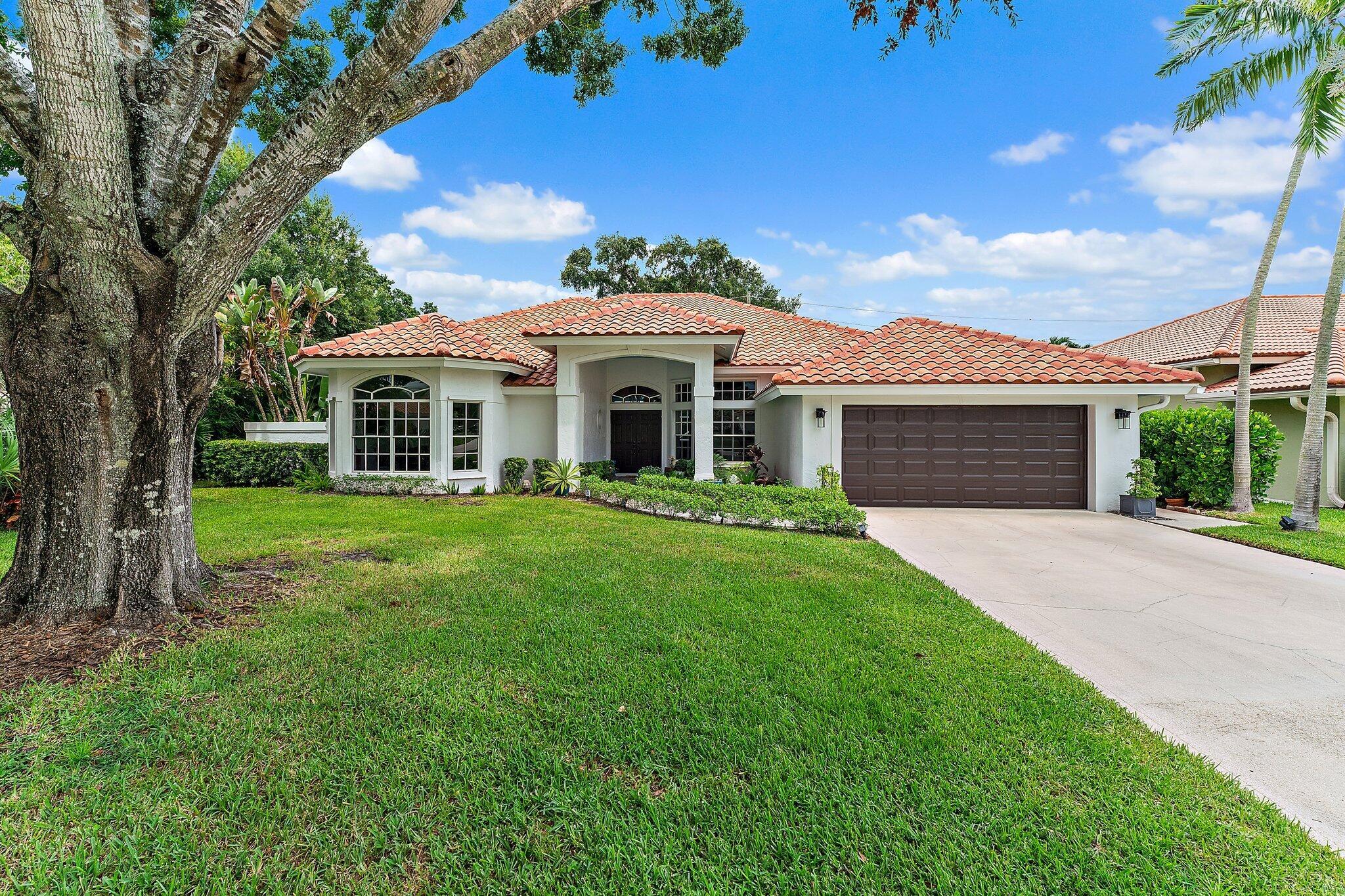This property is located behind the private gates of Shorewood Estates, one of the most exclusive sections of The Shores, a highly sought-after community in Jupiter.  Some of the special features include: a salt water pool which was resurfaced 18 months ago with all new pumps and filters; the roof was replaced 4 years old;  the entire property was freshly painted inside and out; a new walkway was installed, along with all new electric outlets, switches, ceiling lights and fans.  Come experience the best of Jupiter at this fabulous property where peace and tranquility is offered near the best of Jupiter's family friendly lifestyle.