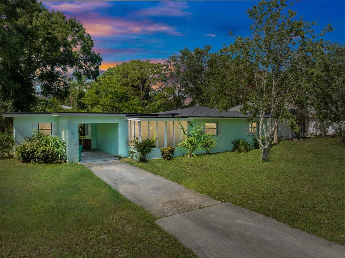 Welcome to this charming 3-bedroom, 1-bath home situated on a spacious corner lot spanning a third of an acre in the tranquil rural community of Lakewood Park. The property boasts a new roof, a 3-year-old AC unit, and a 5-year-old water heater, ensuring comfort and reliability for years to come. As an added bonus, the seller is offering a $6,000 contribution towards buyer closing costs, making this an excellent opportunity for prospective homeowners. Located on the border of St. Lucie and Indian River County, this home offers the perfect blend of rural serenity and convenient access to the vibrant downtown and waterfront amenities of both Vero Beach and Fort Pierce. The immediate neighborhood features an array of recreational amenities, including tennis and basketball courts, baseball and soccer fields, playgrounds, disc golf, a community pool, and a local library. This property presents an ideal setting for those seeking a peaceful lifestyle with easy access to a wide range of activities and entertainment options. Don't miss the chance to make this delightful home your own in the welcoming community of Lakewood Park.