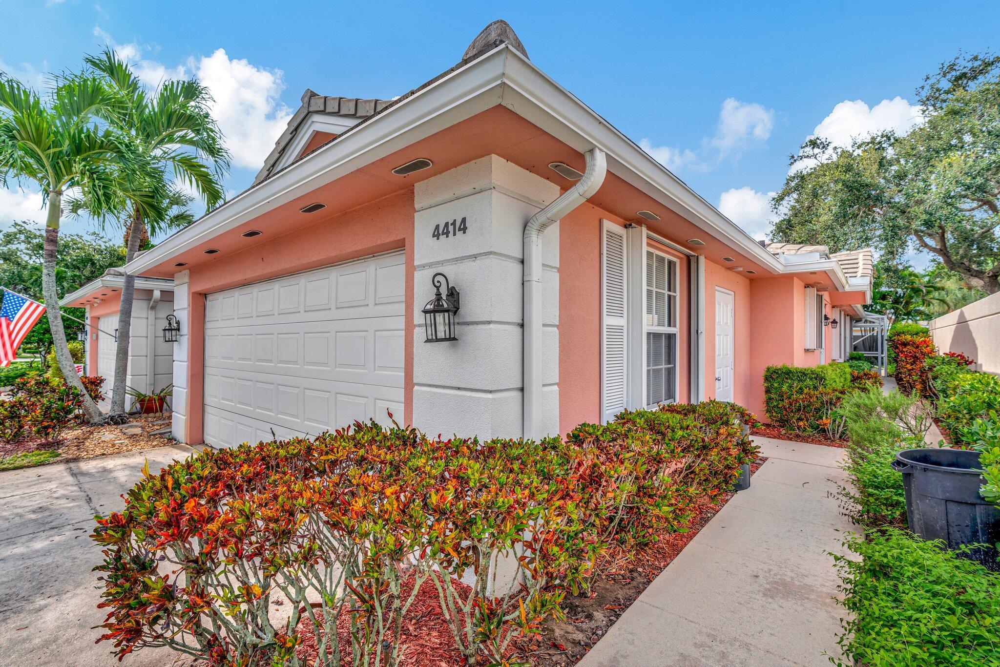 WOW! Highly desirable Di Vosta Extended Capri in PBG! Spacious 2B/2B/2cg w family room in guard gated community! New Roof 2019, A/C 2019, Accordion hurricane shutters, attic w pull down stairs, window treatments 2020, built in Ikea closets both bedrooms fully screened oversized patio, 4 car driveway, formal foyer, vaulted ceilings, custom mirrored wall unit, Main bedroom ensuite, guest bedroom w walk in closet and private bath, laundry room w laundry tub and large pantry closets, central vacuum. OPEN FLOOR PLAN! HOA includes upgraded community pool, Breezeline cable and internet, tennis, pickle ball, landscape maintenance in common areas and front yards, Manager on site, manned Gatehouse and security patrol. Close to I-95, FL Tpke, dining, shopping, golf, beaches and more. Call TODAY!!