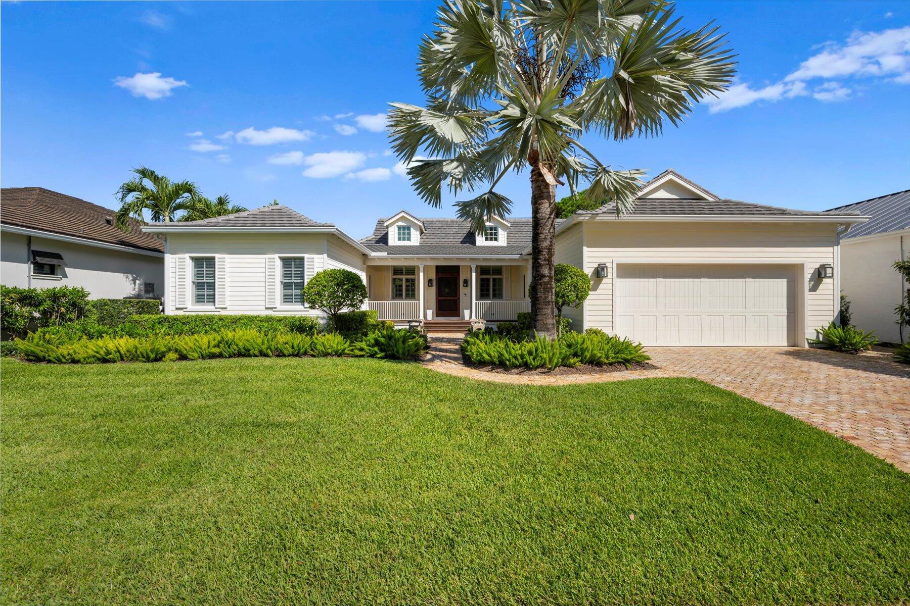 Welcome to 105 Weomi Lane, situated within the prestigious  Loxahatchee Club community. This stunning home was built in 2018 and offers 2,439 square feet of luxurious living space, featuring 2 bedrooms and 2.5 baths. Architectural  Plans for a 3rd Bedroom addition are complete and approved. Windows and flooring are already purchased  and delivered. The open-concept design boasts a grand room with soaring ceilings and exquisite architectural beams, a dining room and a large chef's kitchen with an abundance of white cabinetry, reaches of quartz countertops, sparkling stainless steel appliances and large island.  The primary suite boasts a sitting area, dual walk in closets and a spa like ensuite bath.  For the utmost in privacy, guests enjoy a separate bedroom with ensuite bath. Experience the perfect blend of elegance and tranquillity in this exceptional property.
SPECIAL NOTE: Architectural  Plans for 3rd Bedroom addition are complete and approved. Windows and flooring are already purchased  and in the garage.