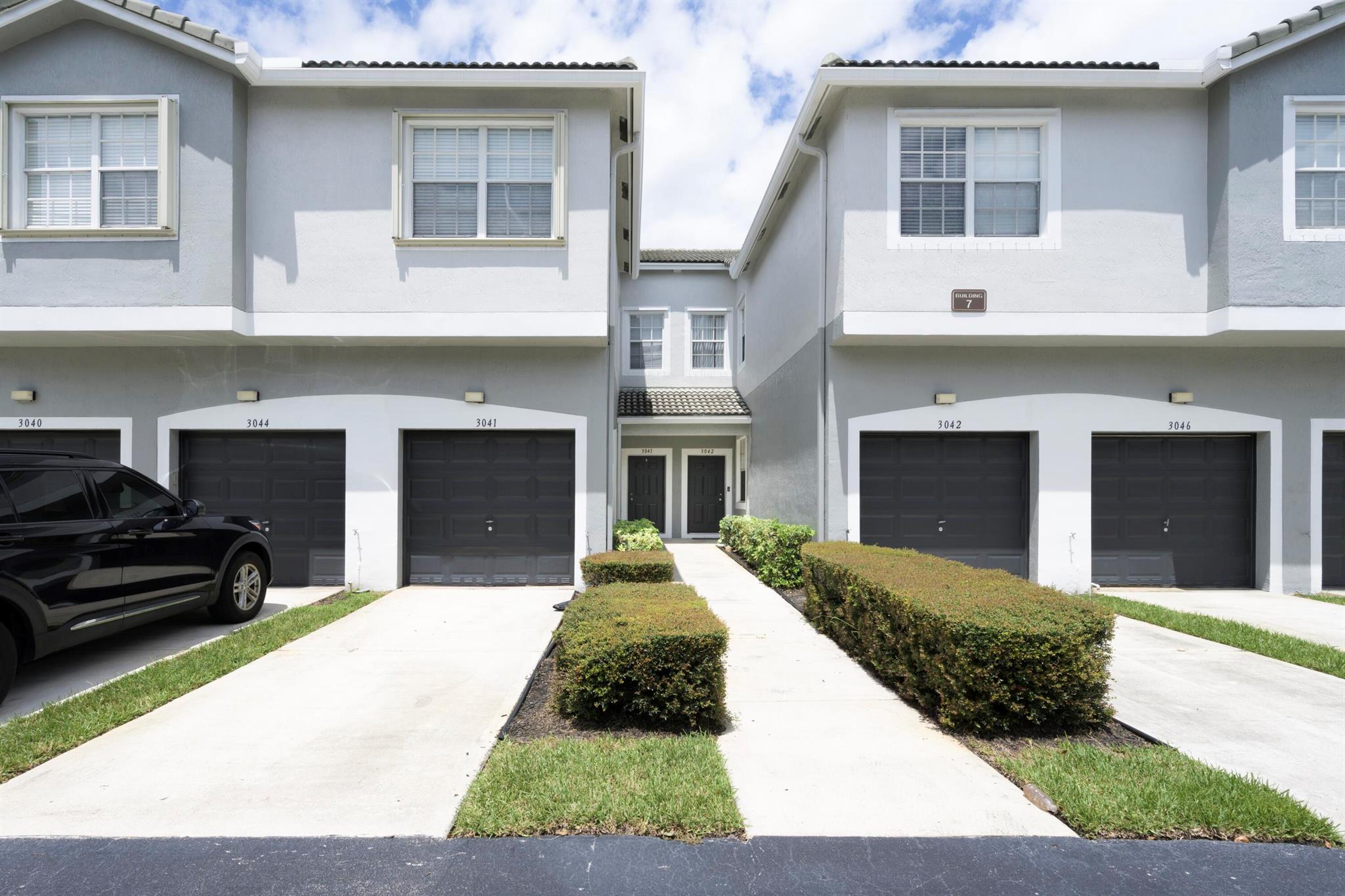 Beautiful and spacious two story townhome, 3 bedrooms, 2.1 Bathrooms, 1 car attached garage built in 2004. Biggest floor plan in the community. Features new fridge and stove. Community amenities include inground pool, picnic & play area. Close to shopping, restaurants, I-95 & Florida Turnpike, local airports & many Florida amenities.HOA takes care of roof, outside maintenance and includes water. Ideal for investors with no rental restrictions. Excellent move-in condition, close to A rated schools.