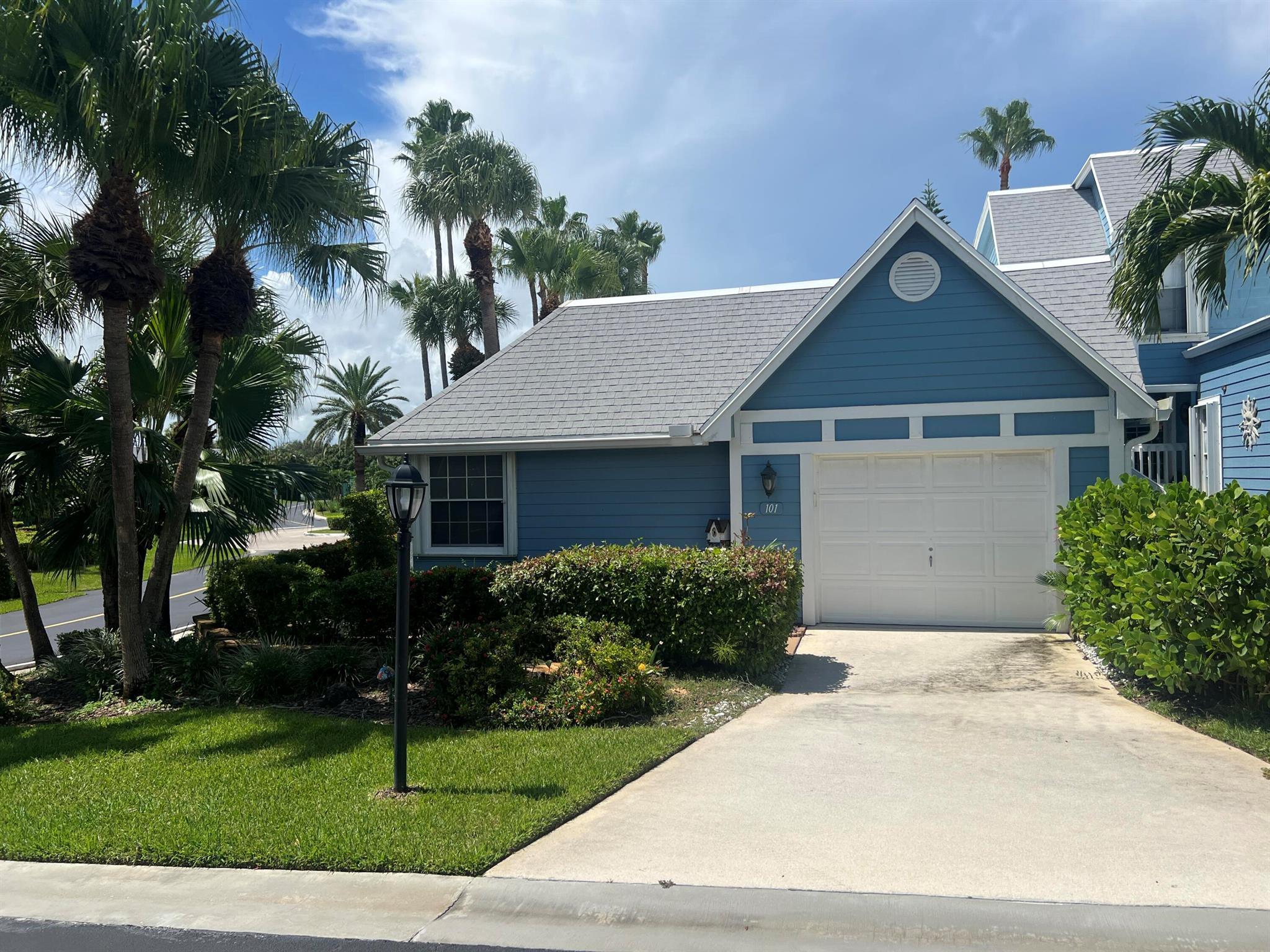 One story ANNUAL BEACH RENTAL with single car garage.  Walk to the beach in less than 5 minutes (unit is only .36 of a mile from the front door to the sand!).  You can rent this for an entire year for what some beach rentals charge just for winter season!  It's a 3 bedroom 2 bath all on one floor and has a 1 car garage, plus parking in the driveway.  The community pool, tennis courts, pickle ball courts, basketball hoop, and more are less than a block away from the unit.  You can't find a better location!  Unit has granite counters, updated baths, screened and open patio space, and the community offers live manned gated security!  Rent it now before someone else beats you to it!