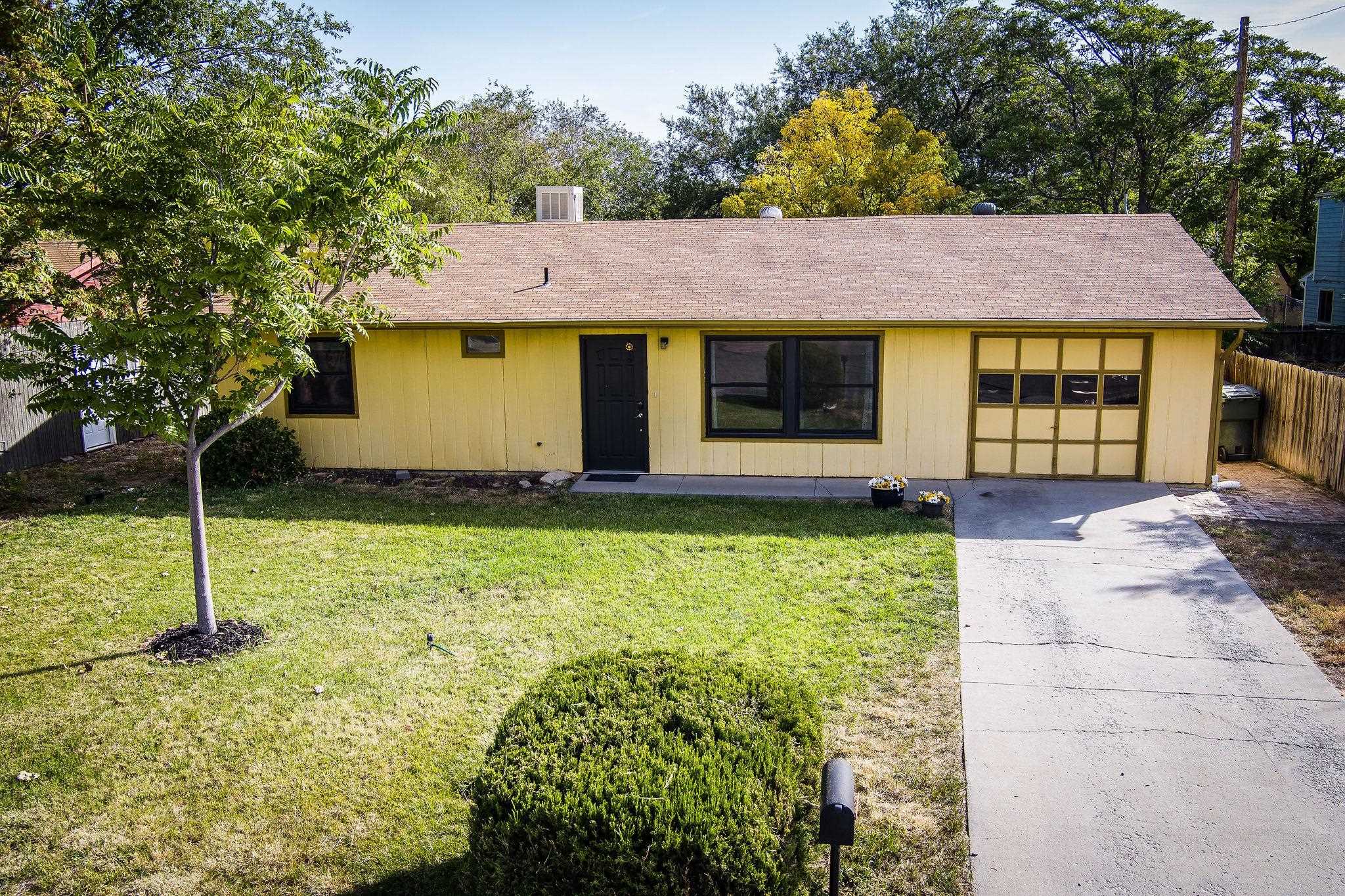 Don't miss this cute ranch style home on Orchard Mesa with 3 bedrooms, 1 bathroom and a 1 car garage and a big lot! This home has some really nice upgrades, mini-split HVAC, new boiler and water heater. The home is light and bright and in a very convenient location. Set up a time to take a look today!