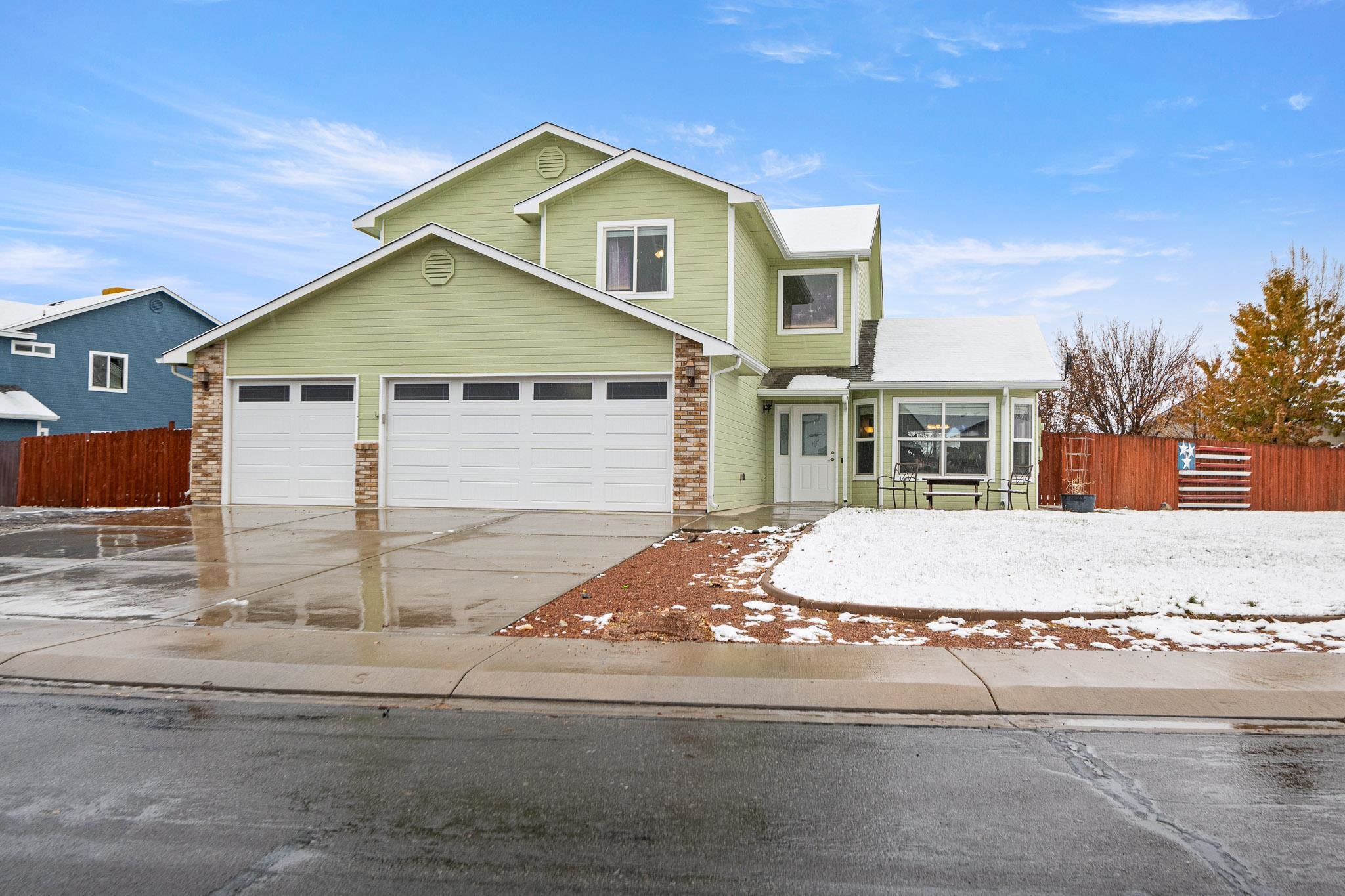 You just found "The One"! Just minutes from charming downtown Fruita & situated on one of the largest lots in Orchard Ridge, this property has space for RV & toy storage, a garden, a large back patio and room for furry friends to run. This 4 bedroom, 2 1/2 bath home features so many extras. Brand new paint inside and out, new ceilings fans & light fixtures, new flooring, custom shower doors, granite countertops, gorgeous upgraded cabinets throughout, 50 amp 220 in the garage along with an RV plug on the exterior. With large windows that let the natural light pour in and a floorplan that flows beautifully from space to space, this home exudes comfort and warmth. Come see it for yourself today!