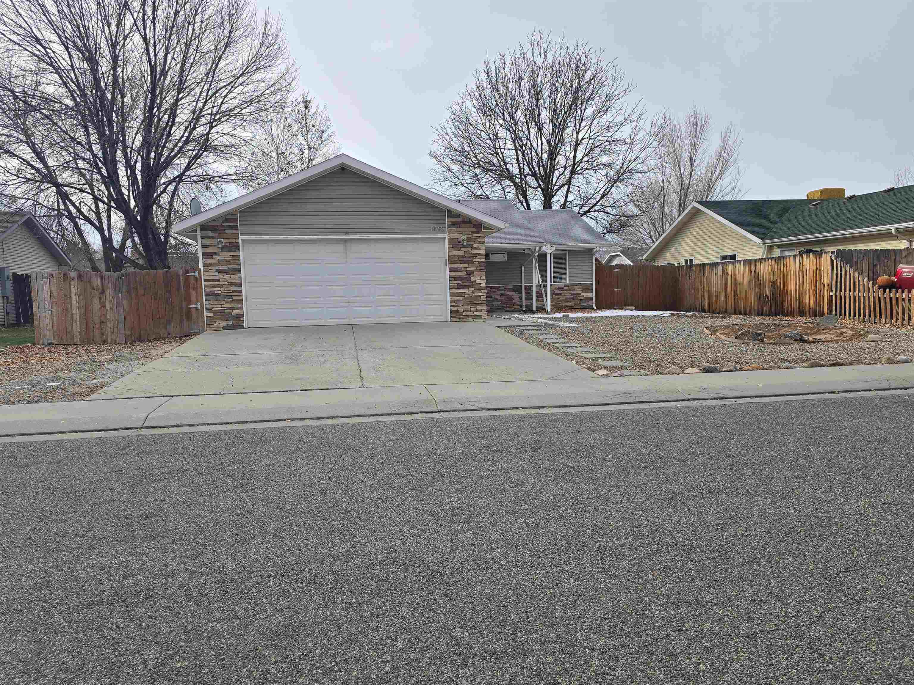 Welcome to Fruita! This 3 bed 2 bath 2 car garage with RV parking is waiting to be your new home. Large open living area. Very Functional floor plan. Backyard could be your oasis next spring. Separate garden area. Lots of concrete and 2 storage sheds. Don't forget to bring the RV, we have plenty of room.