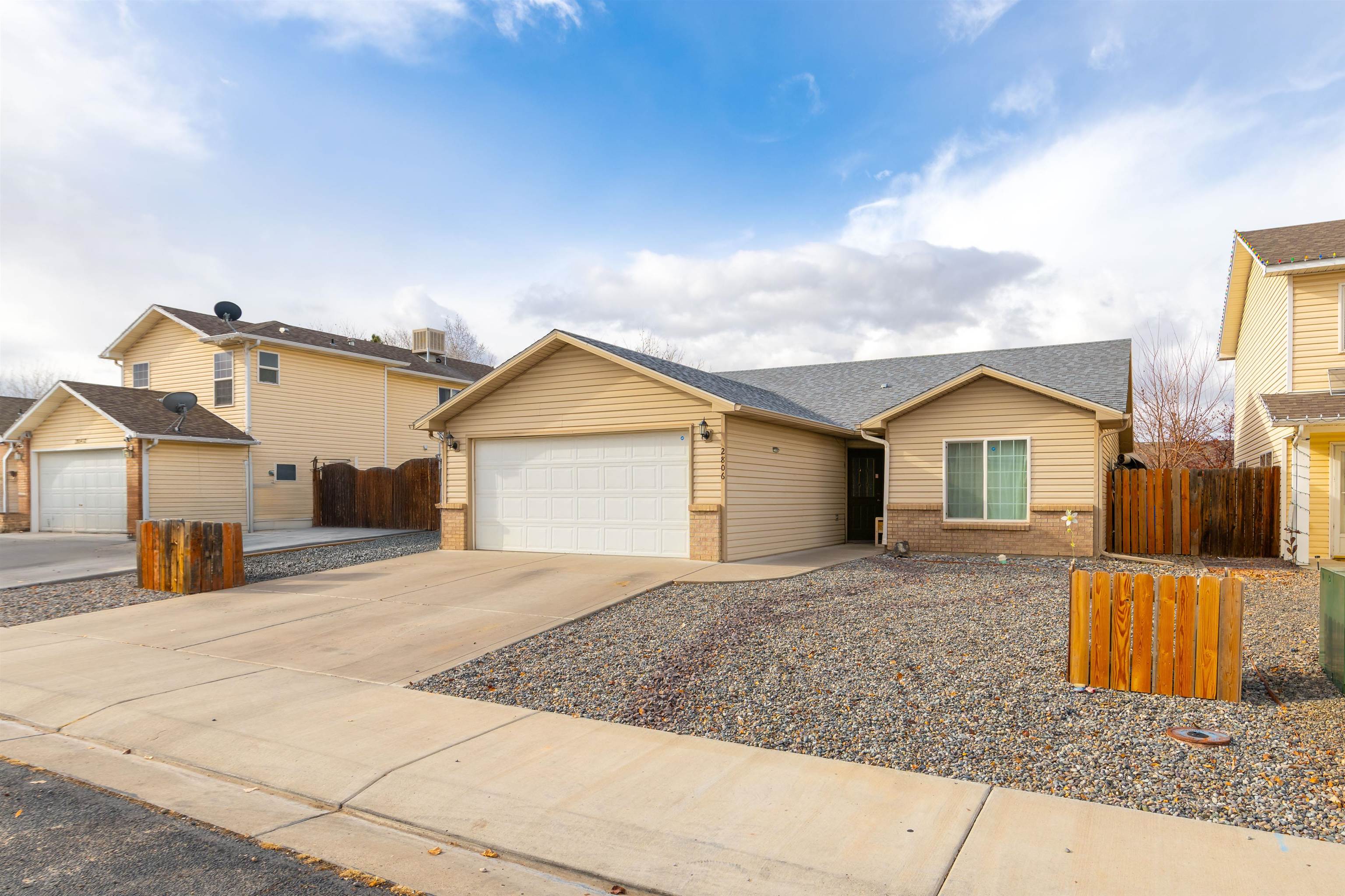 Welcome to this beautifully maintained home in Grand Junction’s popular North Area! With upgraded cabinets and finishes and an open concept floor plan, it's perfect for entertaining and relaxing. The primary suite has a big walk-in closet and a lovely full bathroom. The cabinets have a nice stain that goes well with the darker-colored Luxury Vinyl Planking, making the home feel very upscale. And the best part? The backyard is completely fenced in and west-facing, so you can enjoy the outdoors. Don’t miss out on this amazing home! Call today to schedule a showing.