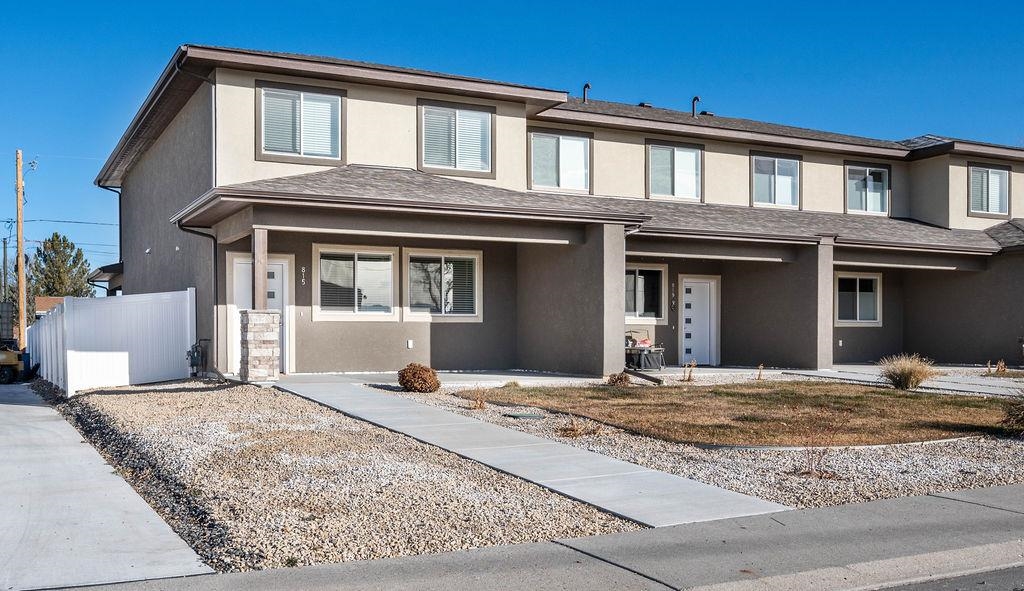 Discover the perfect blend of modern design and comfort in this almost new 3 bedroom, 3 bath townhome located in the heart of Fruita. With bright, fresh finishes throughout, the home features a smart, open layout that maximizes space and functionality. The luxurious primary suite provides a serene retreat complete with a double vanity, walk-in shower and spacious closet. The large upstairs loft area is the perfect spot for a home office, play area, or cozy lounge. An attached one-car garage adds convenience and storage while the private, fenced backyard is ideal for outdoor relaxation or entertaining. Just a short walk to downtown Fruita’s local shops & restaurants and only minutes from the best hiking and biking trails in the valley! The HOA allows short-term rentals and maintains the front yard, making this low-maintenance home the ultimate place to enjoy all that Fruita has to offer!