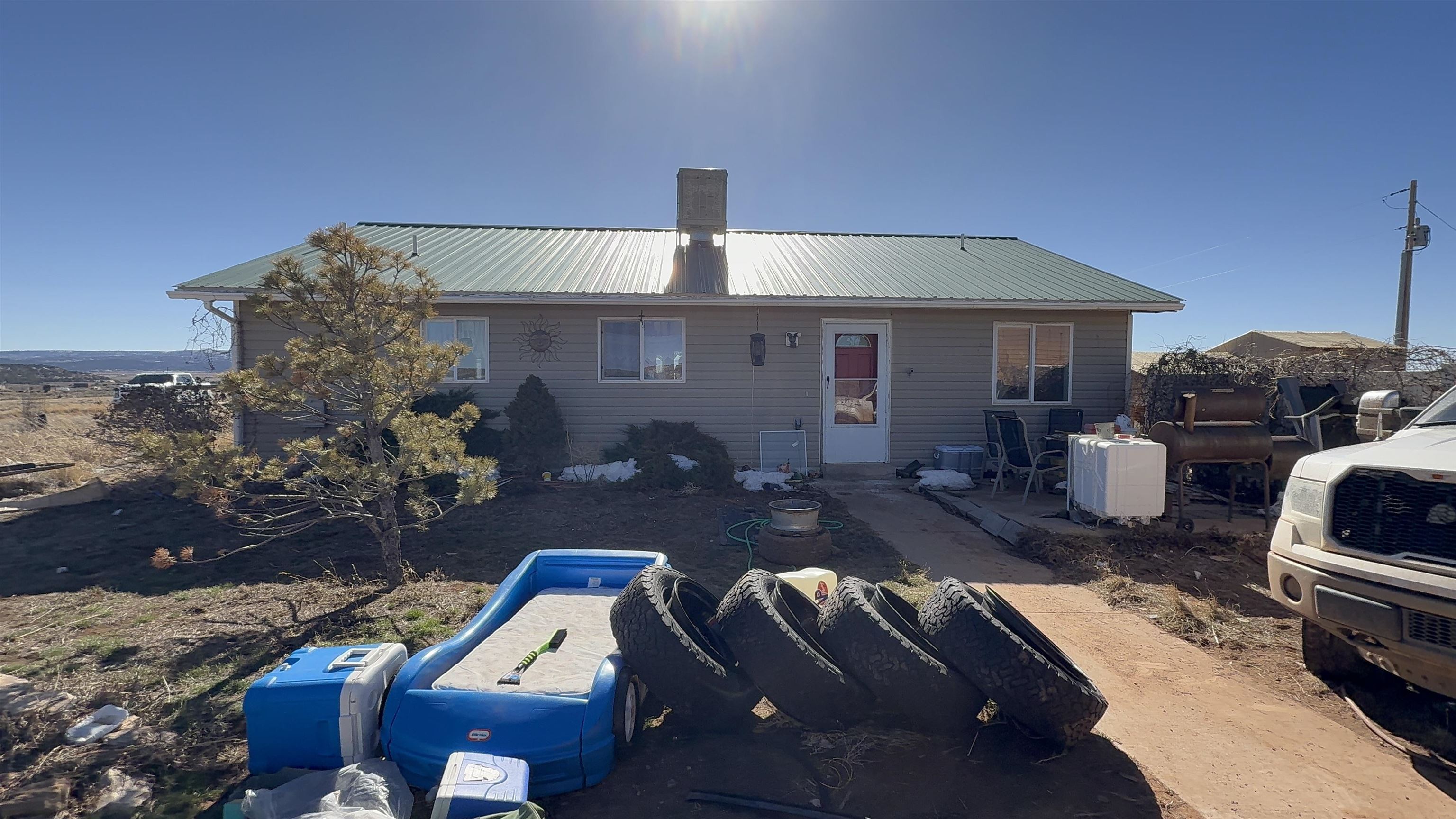 Great opportunity for this home on 40 acres.  Fixer. House needs some cosmetic repairs but bones are solid and in good condition. Could be a great opportunity for an investor or home buyer looking for a deal