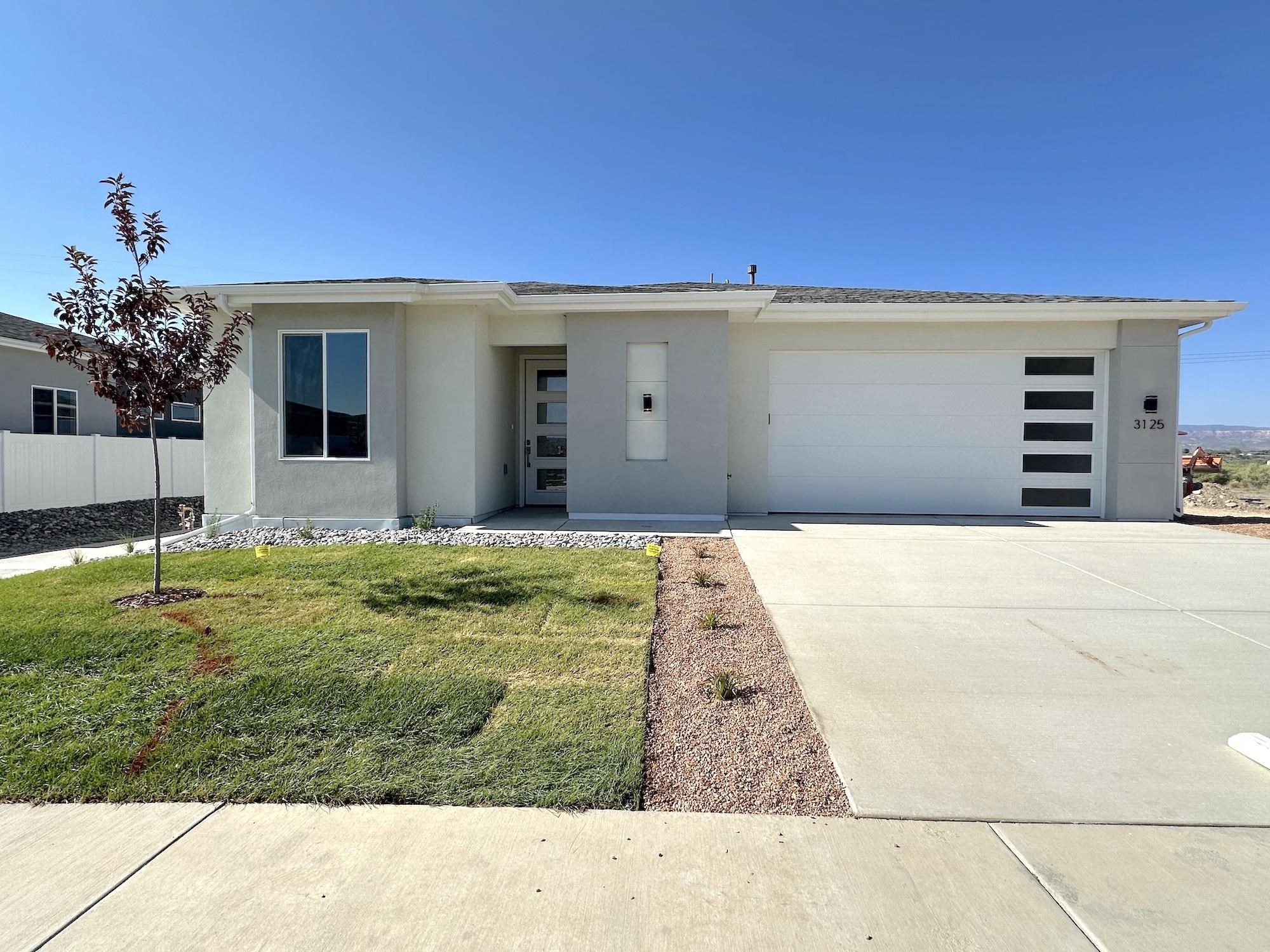 New construction home backing to the Colorado Riverfront Trail with views of a neighboring pond. Ranch home with 3 beds, 2 baths, 1635 sq/ft, nicer finishes, and no rear neighbors. Enjoy the open floor plan, 9’ ceilings with tray in living room, central AC, LVP flooring, and an abundance of can lights. The kitchen includes stainless steel appliances, quartz countertops, pantry, and cabinets with dovetail constructions and soft close hinges. The primary suite is fitted with a 4-piece bathroom including a fully tiled shower, dual vanity, and large walk-in closet. Outside enjoy the covered patio, fenced backyard, front landscaping with automatic sprinklers, stucco siding, and a 2-car garage. River Walk subdivision features riverfront trail access & 2 loop lane parks. Finished pictures of a different floor plan, but similar finishes. This is the last lot backing to the Riverfront Trail in River Walk. Estimated completion is late July 2024.