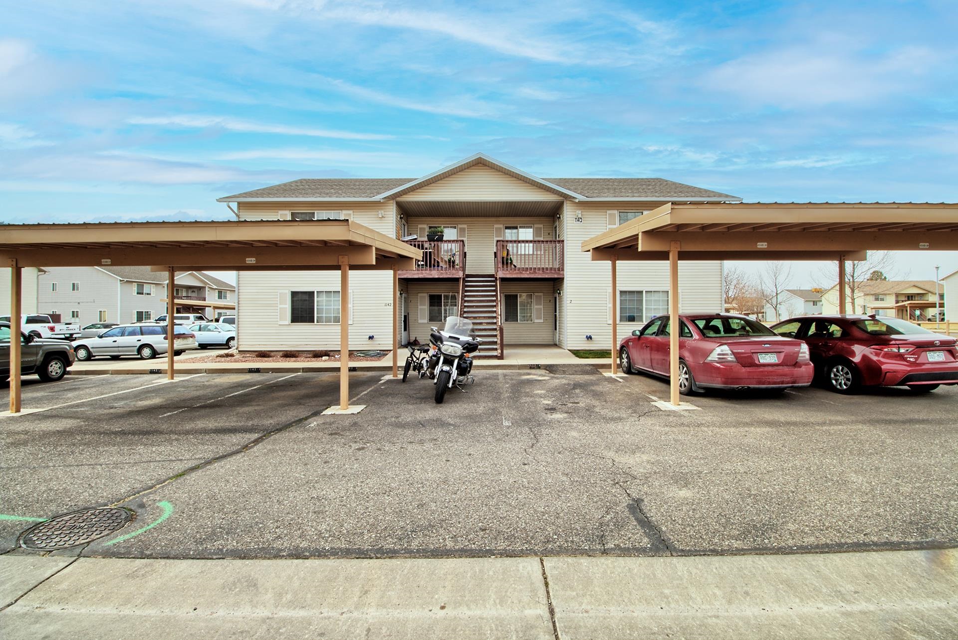 Welcome to your spacious oasis in the heart of Fruita! This charming 2nd-floor condo offers the perfect blend of comfort, convenience, and style. Boasting 3 bedrooms, 2 baths, and a delightful balcony, this home is an ideal retreat for both relaxation and entertainment.  As you step inside, you'll be greeted by an inviting living space bathed in natural light, creating a warm and inviting atmosphere. The open layout seamlessly connects the living, dining, and kitchen areas, providing ample room for gatherings and everyday living.  The well-appointed kitchen comes fully equipped with all appliances, ensuring that cooking and meal prep are a breeze. Whether you're whipping up a quick breakfast or hosting a dinner party, you'll find everything you need right at your fingertips.  Escape to the comfort of the spacious primary bedroom, complete with an ensuite bathroom for added privacy and convenience. Two additional bedrooms offer versatility, perfect for accommodating guests, setting up a home office, or pursuing hobbies.  Conveniently located in a desirable community, this condo offers easy access to a variety of amenities and attractions. From parks and recreation areas to shopping, dining, and entertainment options, everything you need is just minutes away.  With a rental history of $1550 per month and the potential for increased rental income, this property presents an excellent opportunity for both owner-occupiers and investors alike. Whether you're looking for your dream home or a savvy investment opportunity, this condo checks all the boxes.  Don't miss out on the chance to make this Fruita gem your own. Schedule your showing today and experience the best of condo living in this vibrant community!