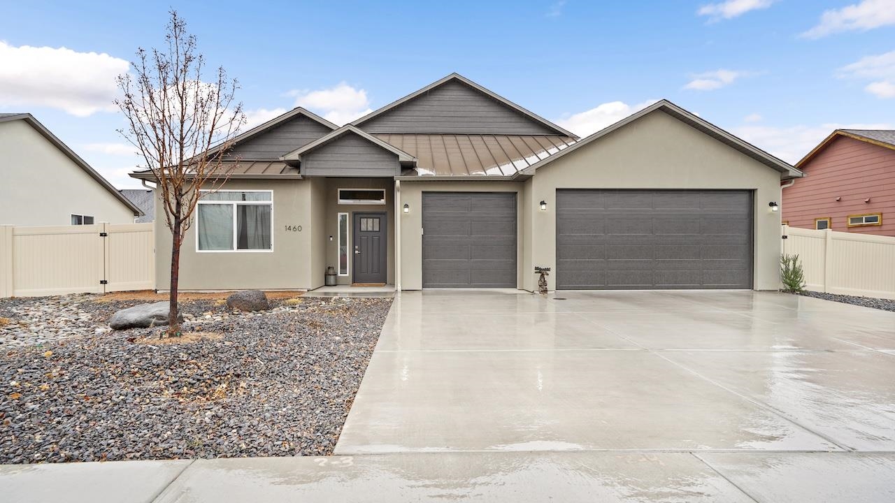 This stunning home is a MUST SEE! Located in the desirable Grand Valley Estates Subdivision, just minutes from downtown Fruita. The light & bright open floor plan features 4 bed, 2 bath, 3 car garage. Master suite features a private bath w/ walk in shower, his/her sinks & walk in closet. Open kitchen with granite counters, stainless steel appliances and plenty of cabinet space. Walking distance to Fruita 8/9 & high school. This home is BEAUTIFUL and move-in ready!