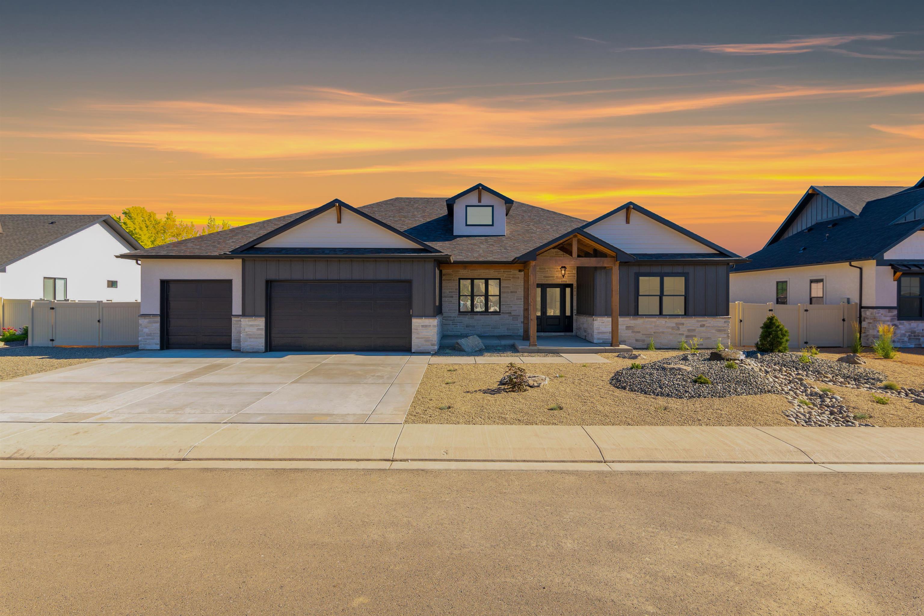 Built by David McClelland known for quality and great attention to detail, the moment you step into this elegant craftsman style home you'll appreciate the high end finishes throughout that are both warm and inviting.  Gorgeous lighting, tile work and cabinetry compliment this well-thought out home from start to finish.  A handsome executive office off the front entry features custom cabinets and bookcases that will delight the most discerning of homebuyers. This home features plenty of closet space and an incredible butler pantry off the gourmet kitchen.  The exterior features cultured stone and board and batten siding with custom stained posts, beams and tongue and groove ceilings. Book your showing today!