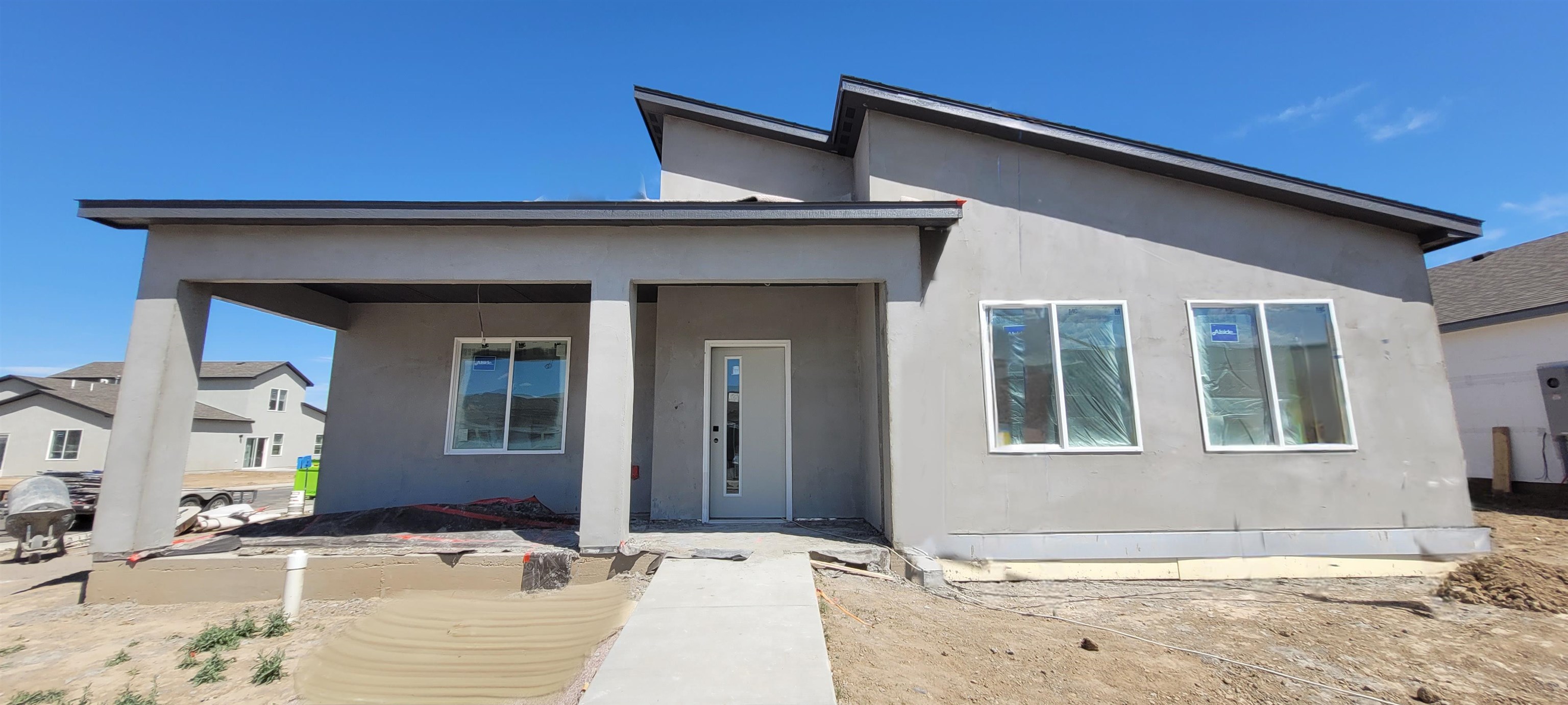 Welcome to Iron Wheel subdivision where affordability meets function!  TWO UNIQUE AND CREATIVE PREFERRED LENDER OPTIONS THAT MAY SAVE YOU UP TO SEVERAL HUNDRED DOLLARS ON YOUR PAYMENT - NO GIMMICKS - CALL FOR DETAILS!  This one-of-a-kind community will have a wide variety of home types and sizes, a walking path to FMHS & easy access to both GJ & Fruita. Pricing includes xeriscaping & fencing. These well-planned homes offer maximum functional use of space, durable yet beautiful finishes & cute outdoor living spaces that require minimal maintenance. 3 Bed, 2 bath, 2 car gar, 1839 sq ft. NO FINISH OPTIONS. Our Builder Advantage program can help you get 1% in closing costs through sellers preferred lender. Call for details. Est. completion 5/31/24.