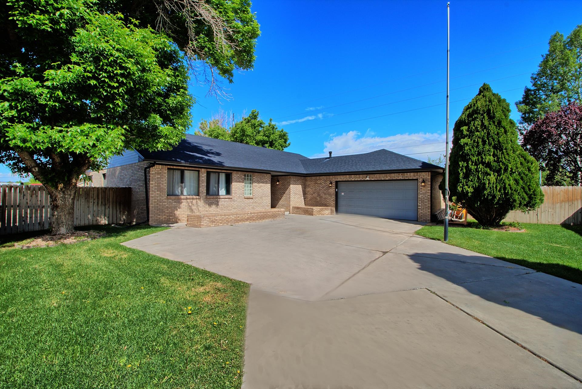 Pride of ownership shines through as this beautiful 4-bedroom, 3-bathroom, brick rancher was not only built to last but has been remodeled with high end appliances and upgrades providing elegance and functionality! 2 primary bedrooms offering comfort for all and a lovely living area perfect for a relaxing evening. Attached, oversized 2 car garage has a 25' x 4' workshop space. Exterior features a big privacy fenced yard with irrigation, mature landscaping and big garden shed. This is one you need to get into - come see for yourself the value this beautiful home holds! Motivated Seller - bring all offers.