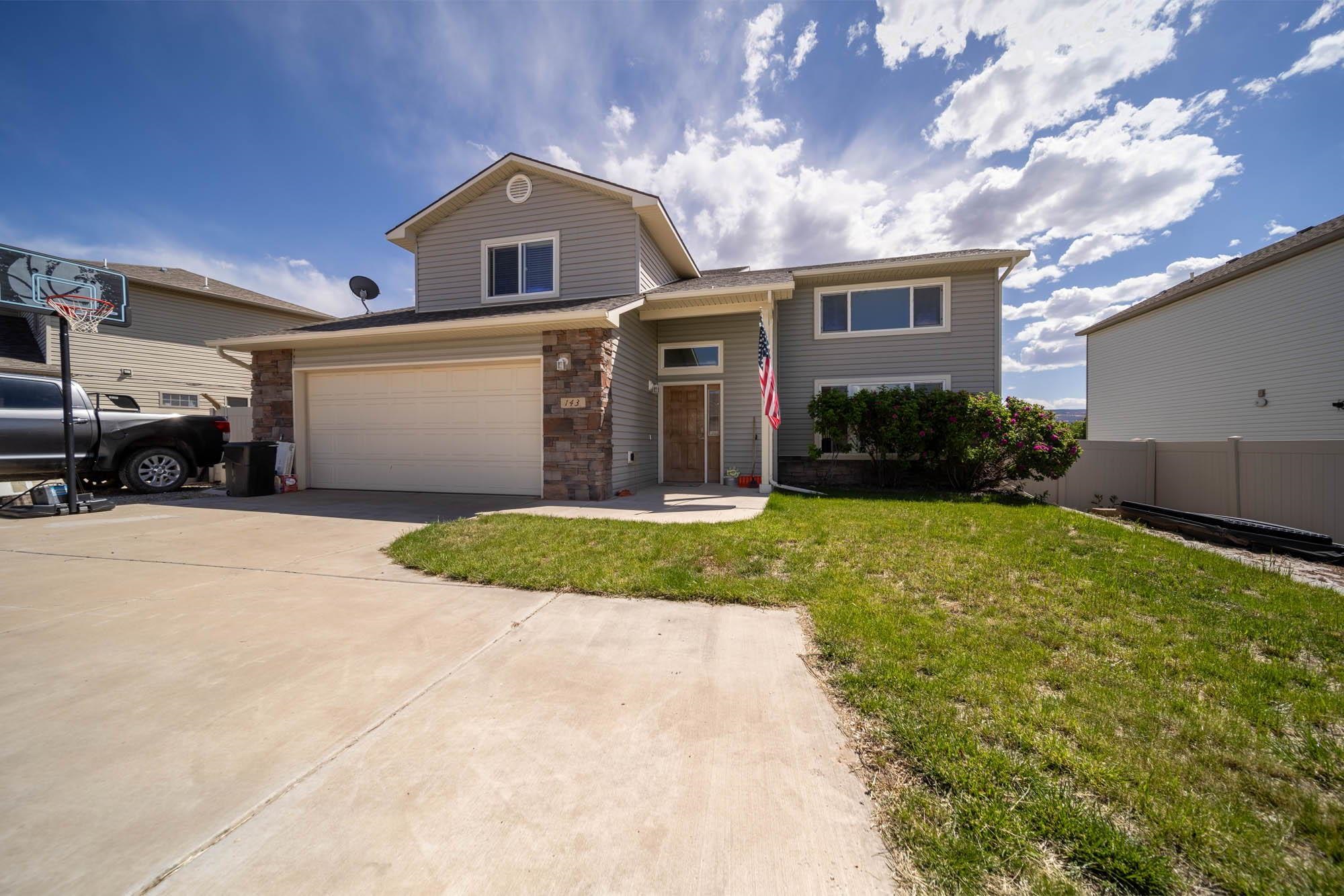 Fruita- check! 4 bedrooms, 3 bathrooms- check! Just under 1/4 acre lot- check! RV parking- check!  Almost 1900 feet- check! Large, fully fenced backyard- check! Open concept living space- check!  Primary bedroom on main floor- check!  If this is your checklist- we've got your home! Nestled back in a cul-de-sac on one of the largest lots in the subdivision, a little extra room isn't an issue with this one! Soaring ceilings in living room with plenty of natural light. Kitchen has breakfast nook and countertop seating. Maple cabinets and all appliances stay. All bedrooms are generously sized.  Current owner is ready to turn the page to a new chapter in life, giving you the opportunity to start yours!