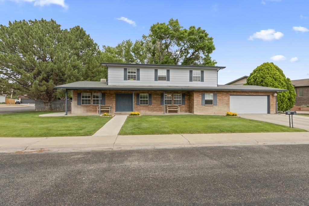 Outstanding 2-story floor plan with a full basement/rec room.  This home offers 5 bedrooms or 4 plus office, 4 baths, and a 2-car garage. Utilize multiple common living rooms,  a formal dining room, breakfast nook, mud room with sink, and an updated kitchen with granite countertops and all quality appliances stay. The spacious master suite boasts ample closet space and an update bathroom. The beautiful, mature yard features huge trees, a privacy fence, dog run, shed, and plenty of room to run, while the shady back patio and quiet cul-de-sac add to the appeal. Conveniently located near St. Mary's, CMU, airport, shopping and downtown. Currently used as a rental. For added convenience, it can be sold fully furnished as a turn-key rental. Call listing agent for more information.