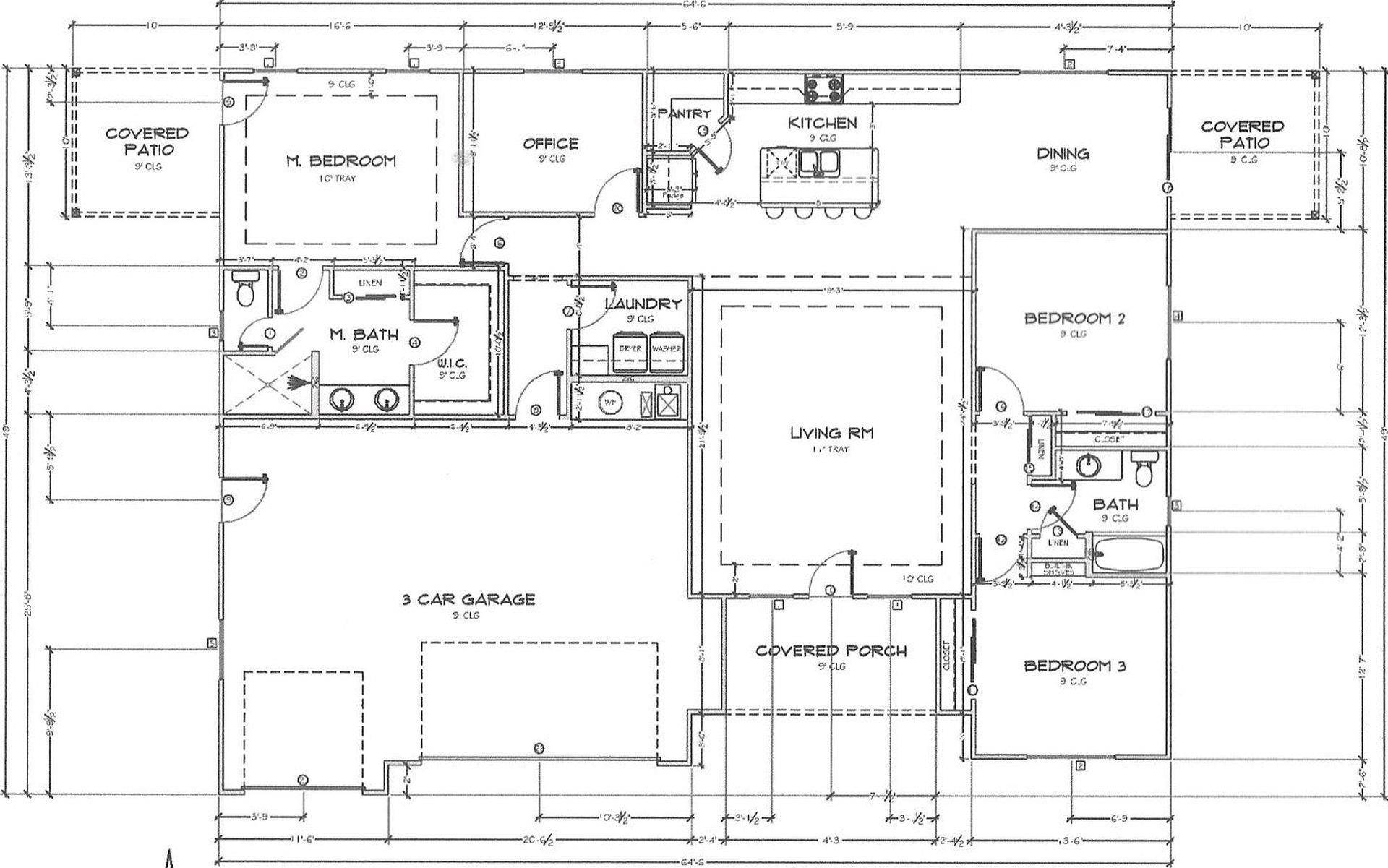 Come see this beautiful new construction custom home in the West Branch Subdivision. This home features 3 bedrooms + an office and over sized 3 car garage.  West Branch currently has no annual HOA dues. From the time you set foot into this home you will notice the difference. From the large living room with 10’ trayed ceilings to the huge custom kitchen with granite countertops and an upgraded appliance package with a gas stove and refrigerator included. It has 3 covered patios including a private patio off of the master suite. The large backyard is already fully fenced.  This very open floor plan has plenty of room everywhere. This home should be completed around August 23, 2024.