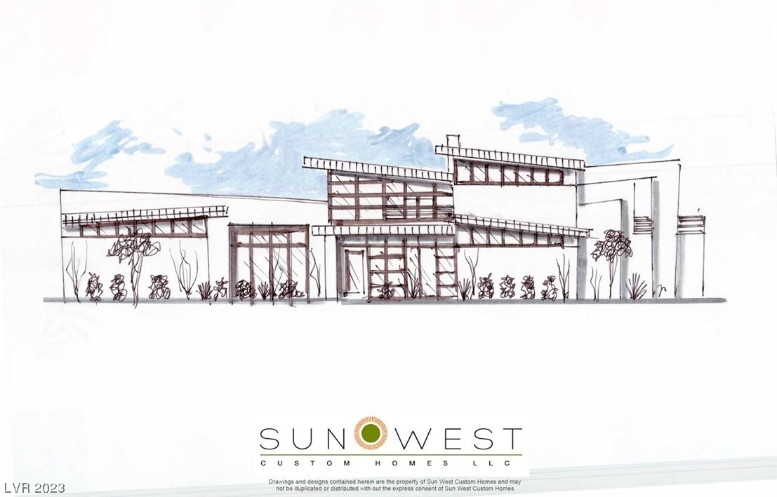 This is a design for a beautiful custom home on 35 Rockstream in the prestigious guard gated community within Ascaya with unobstructed views of the Las Vegas valley and strip.
