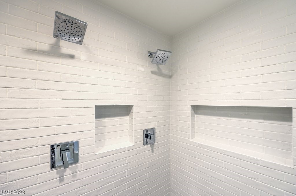 Primary double shower