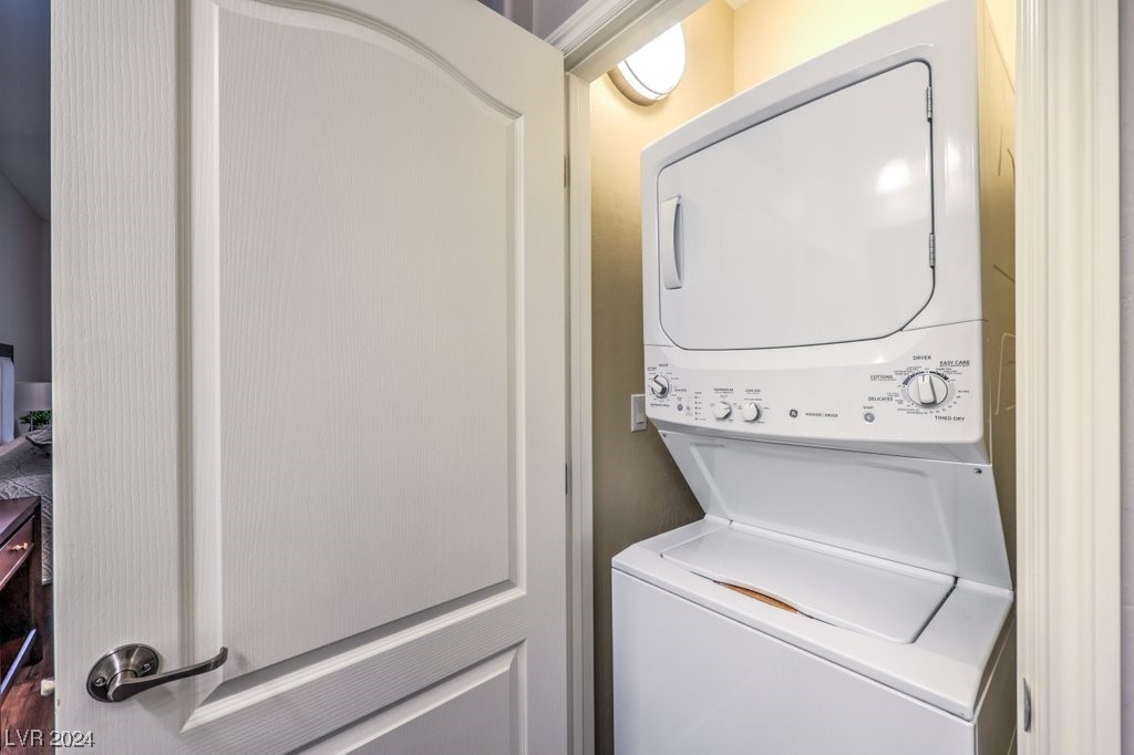 Separate Stackable Laundry in Guest Suite - Downstairs