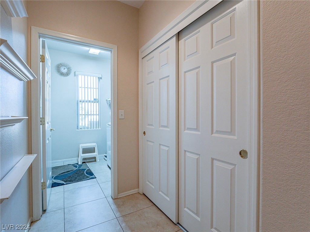 Hall Way to Laundry Room to Garage