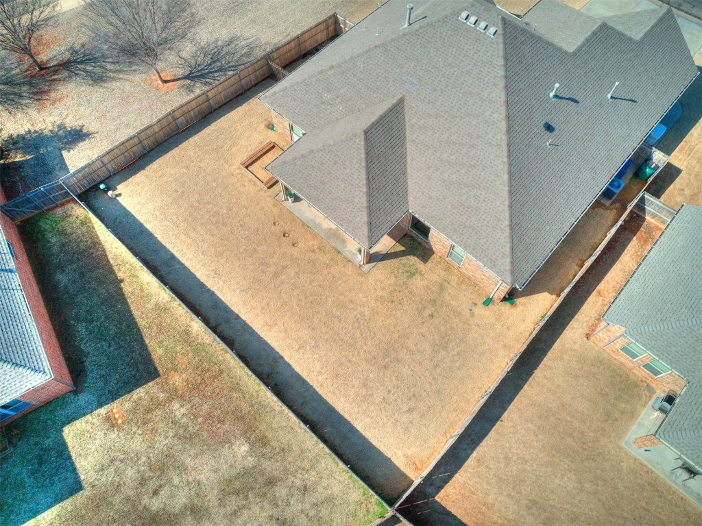 4708 NW 153rd Street, Edmond, OK 73013 view of drone / aerial view