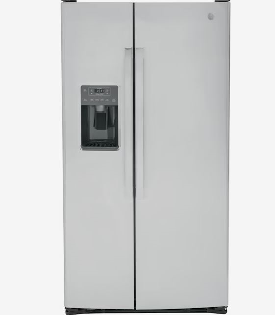 4017 SE 46th Street, Oklahoma City, OK 73135 room details featuring white fridge with ice dispenser