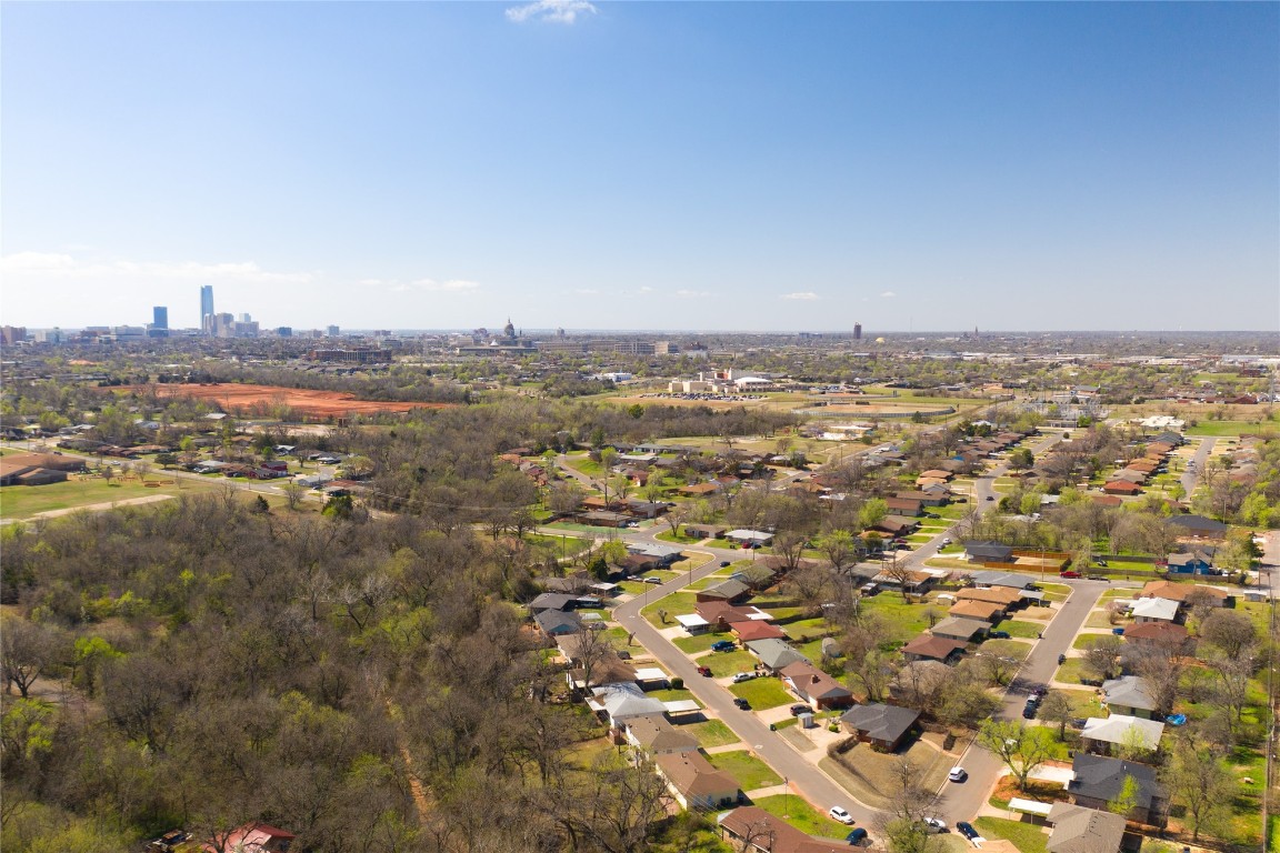 1525 NE 34th Street, Oklahoma City, OK 73111 view of aerial view