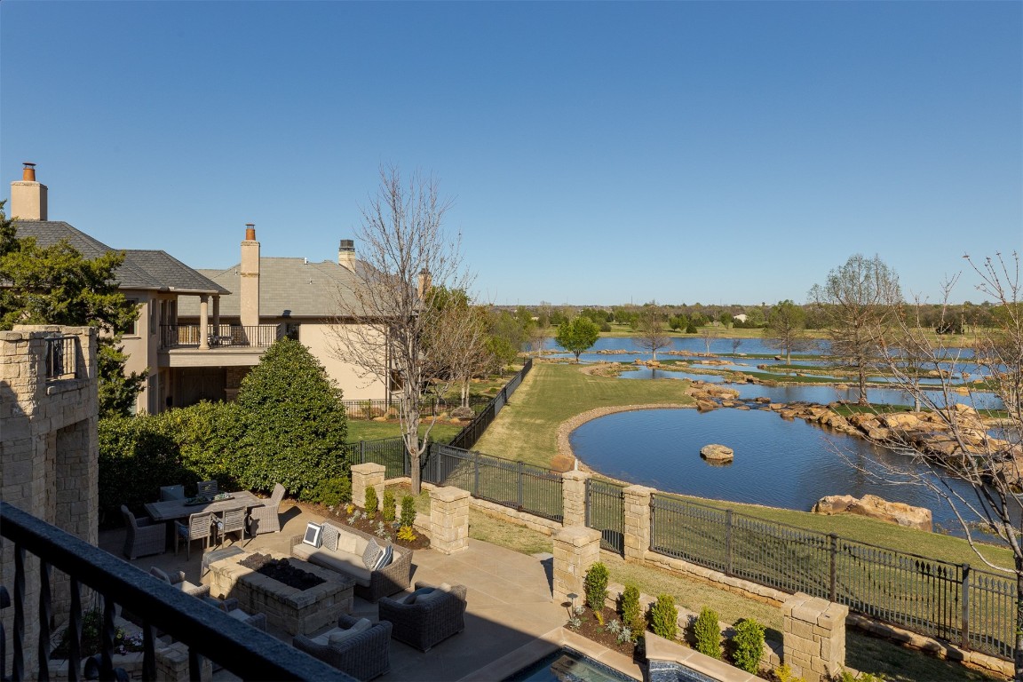 15004 Gaillardia Lane, Oklahoma City, OK 73142 view of property view of water