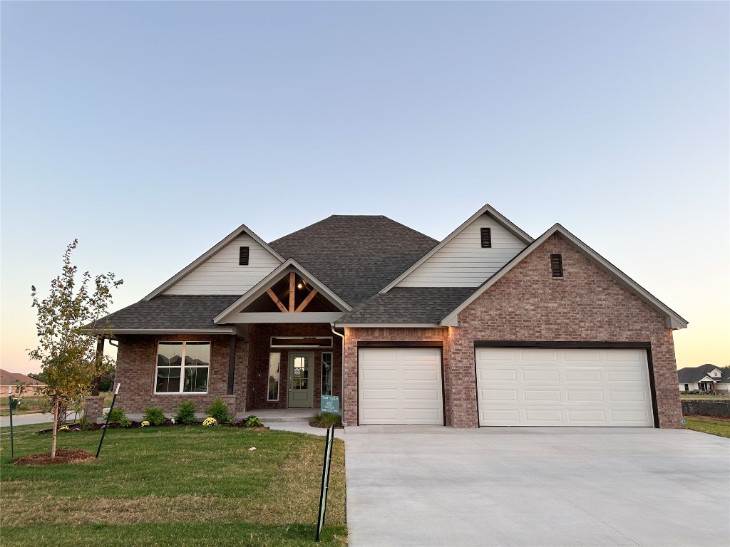 This is a unique and thoughtfully designed brand new custom home in the Cedar Lane addition. This home sits on a large corner lot just a few doors down from the park. This single story home features 4 bedrooms and 2.5 bathrooms. The 4th bedroom is a large flex room that could be used as a media room, office, or bedroom! The stunning kitchen features a big kitchen island, quartz countertops, tons of cabinet space, and built in stainless steel appliances. The walk in pantry has plenty of storage and the utility room is stunning. The primary bathroom has an ample amount of cabinet space, a soaker tub, and a large shower. The walk in closet has tons of storage space as well! The bathrooms are full of beautiful designer tiles and the main living spaces feature wood look tile. The home includes a sprinkler system and a smart home security system. This home is a HERS rated, energy efficient home, guaranteed to save you money on utility costs. Here at Homestead, we go above and beyond to build the best home in the neighborhood! Call today to schedule a tour!