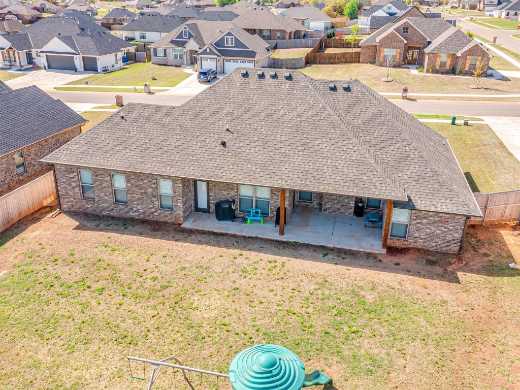 515 Isabella Drive, Blanchard, OK 73010 view of aerial view