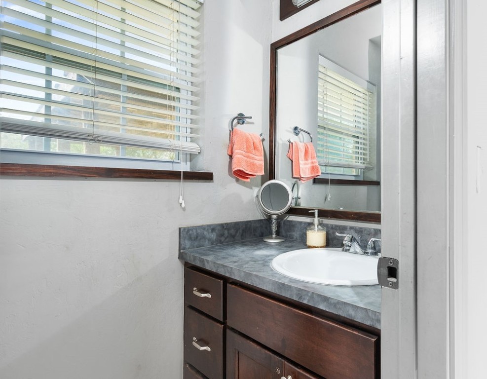 205 Vickie Drive, Del City, OK 73115 bathroom featuring large vanity