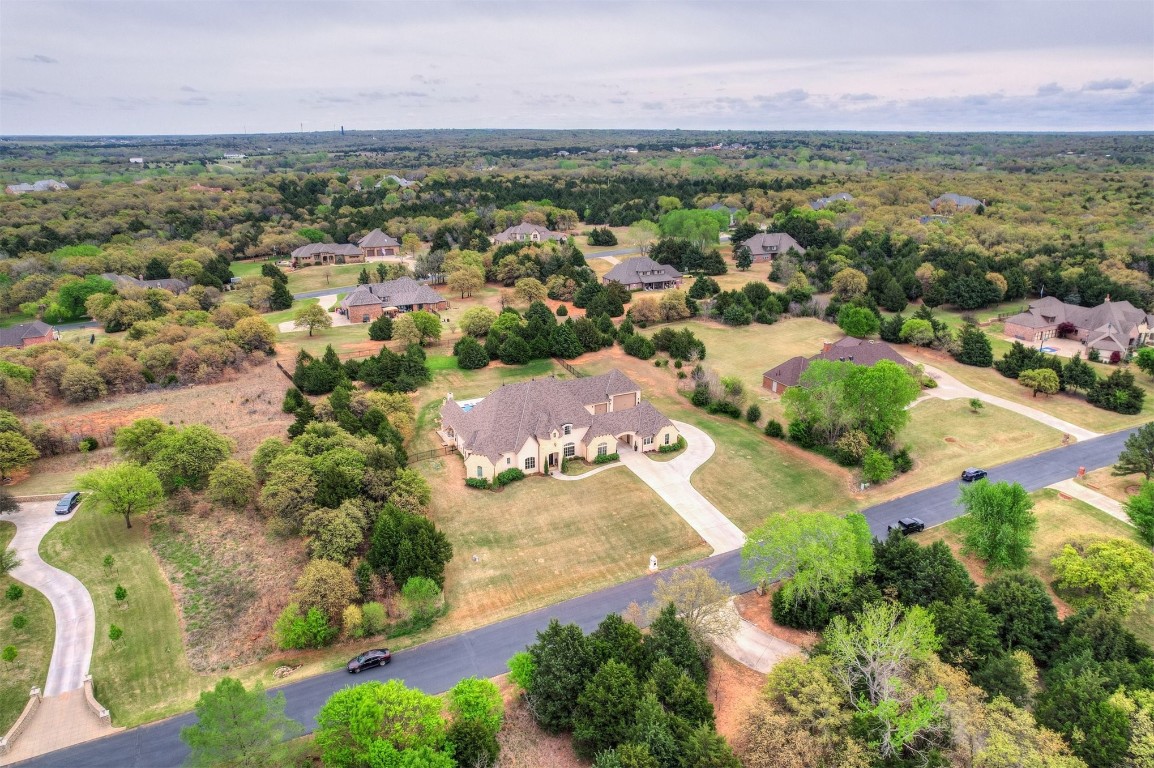 3600 Sea Ray Channel, Edmond, OK 73013 view of drone / aerial view