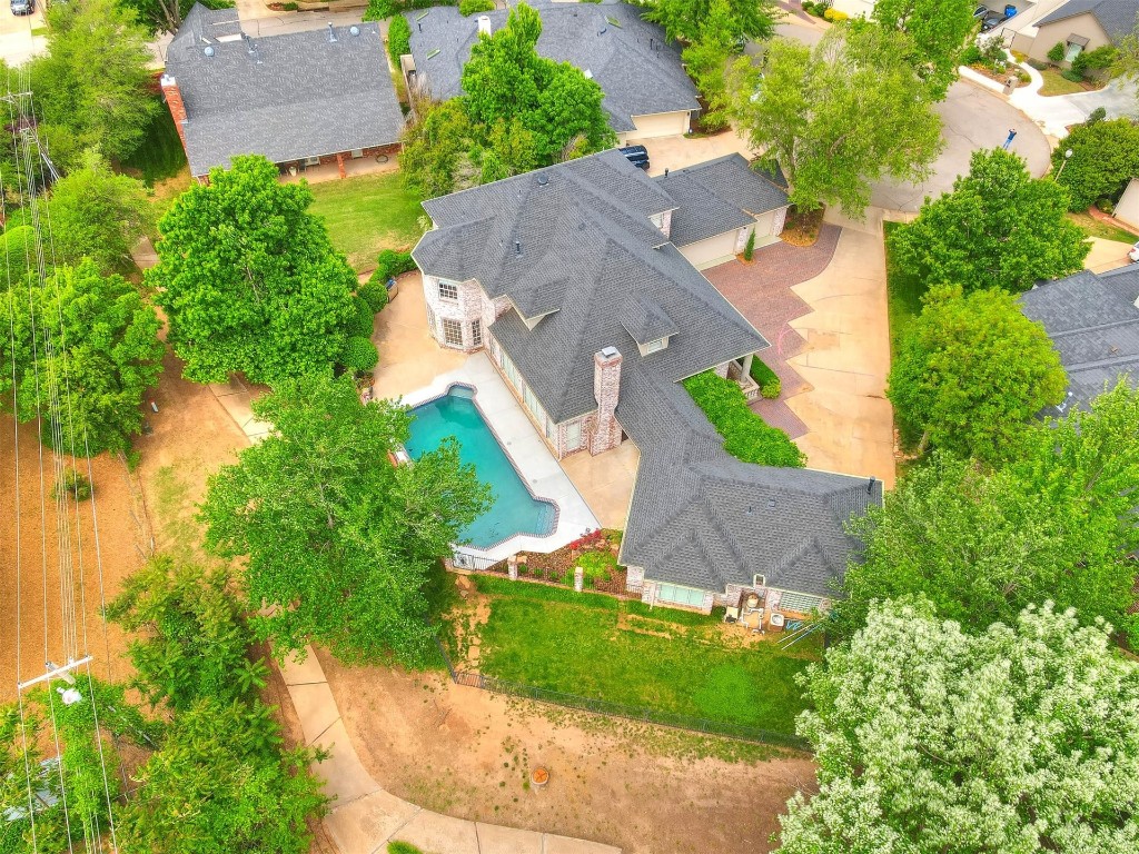 1307 Brookside Drive, Norman, OK 73072 view of aerial view
