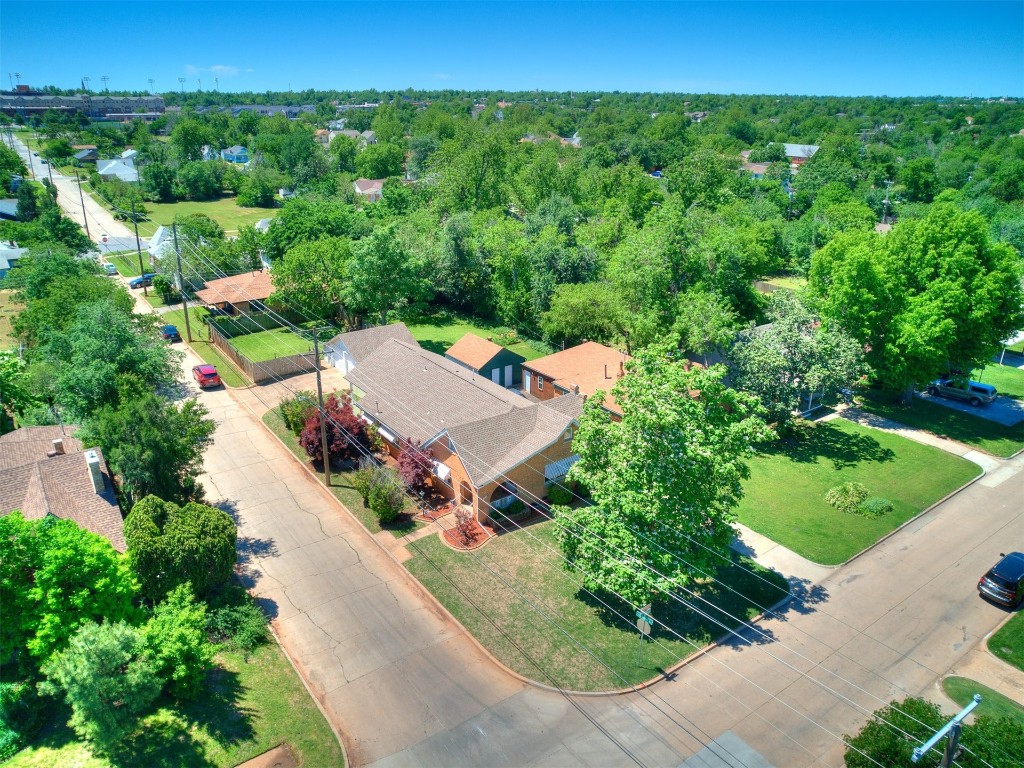 1800 NW 31st Street, Oklahoma City, OK 73118 view of birds eye view of property