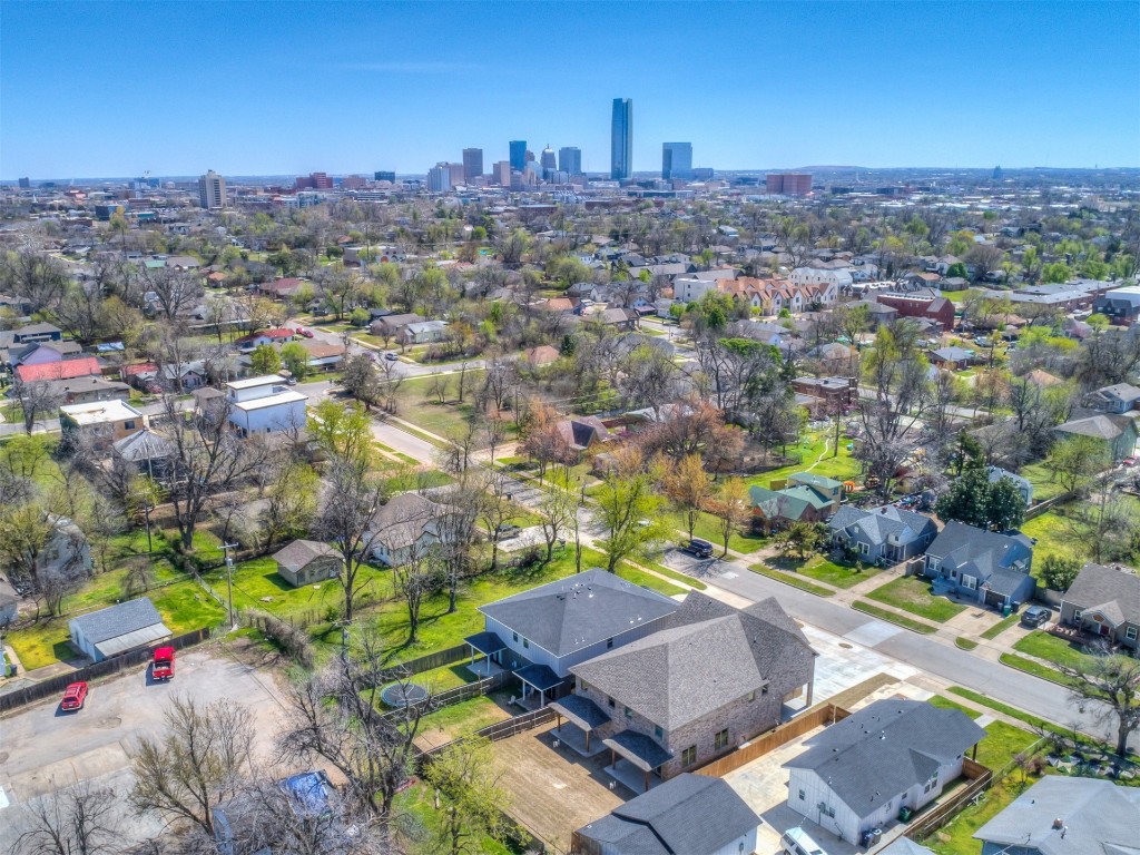 1735 NW 14th Street, #A&B, Oklahoma City, OK 73106 view of birds eye view of property