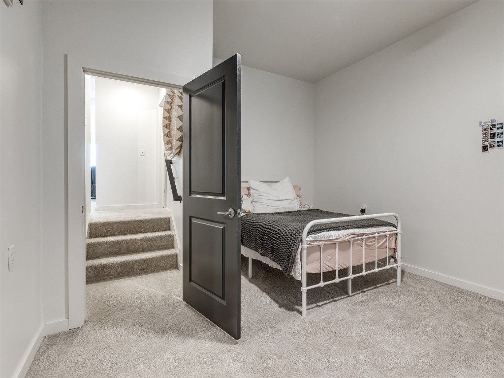 2300 El Cajon Street, Edmond, OK 73034 bedroom with carpet