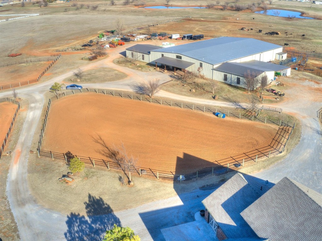 5400 N Piedmont Road, Piedmont, OK 73078 view of drone / aerial view