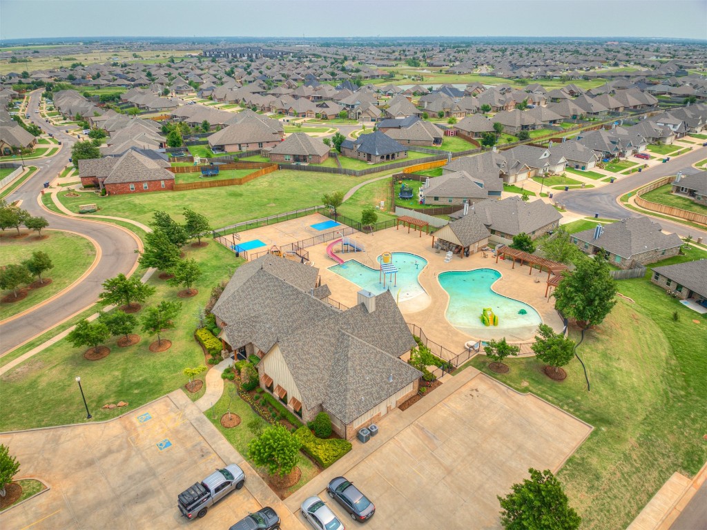 3008 NW 183rd Street, Edmond, OK 73012 view of drone / aerial view
